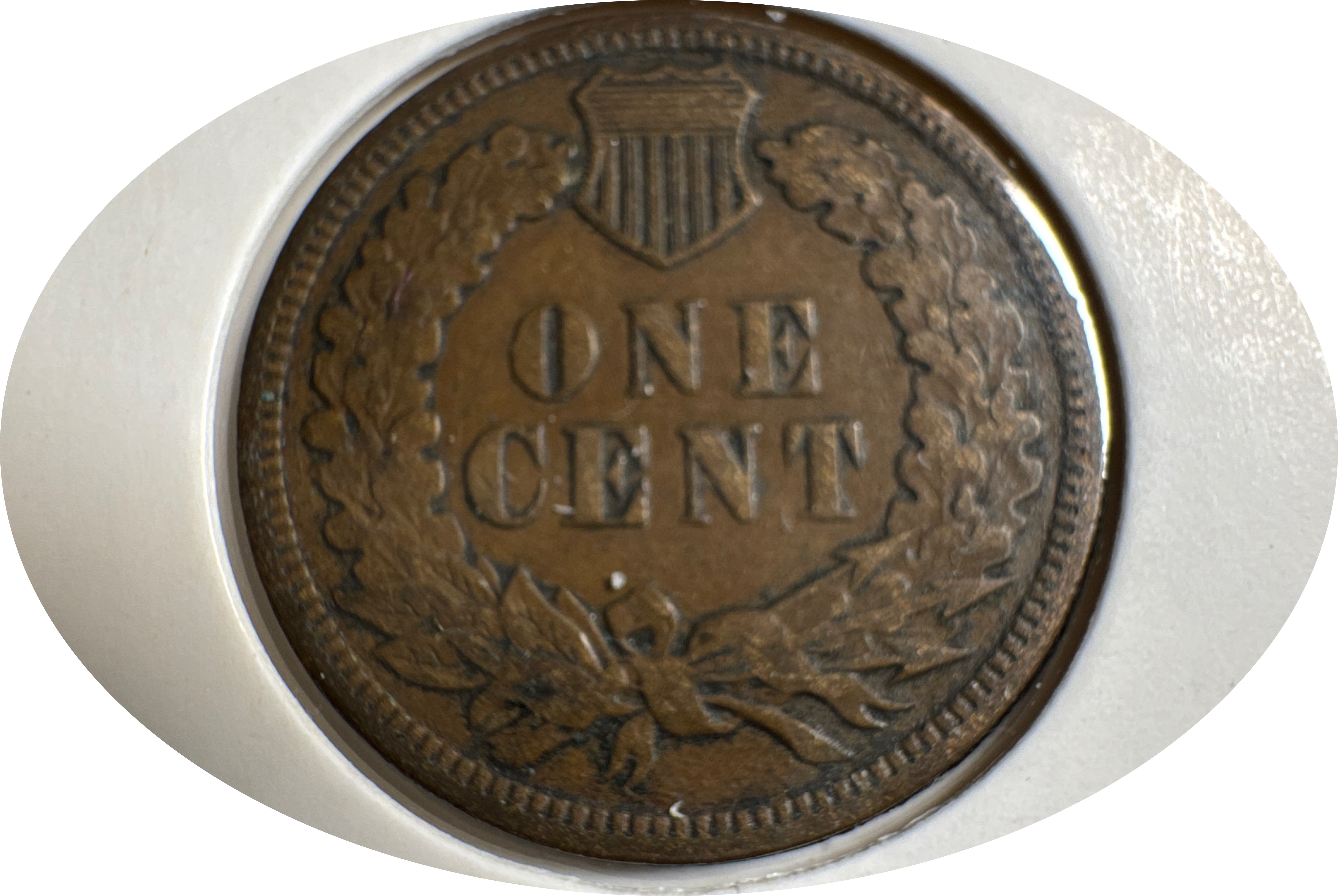 1907-P Indian Head Cent Ungraded — back