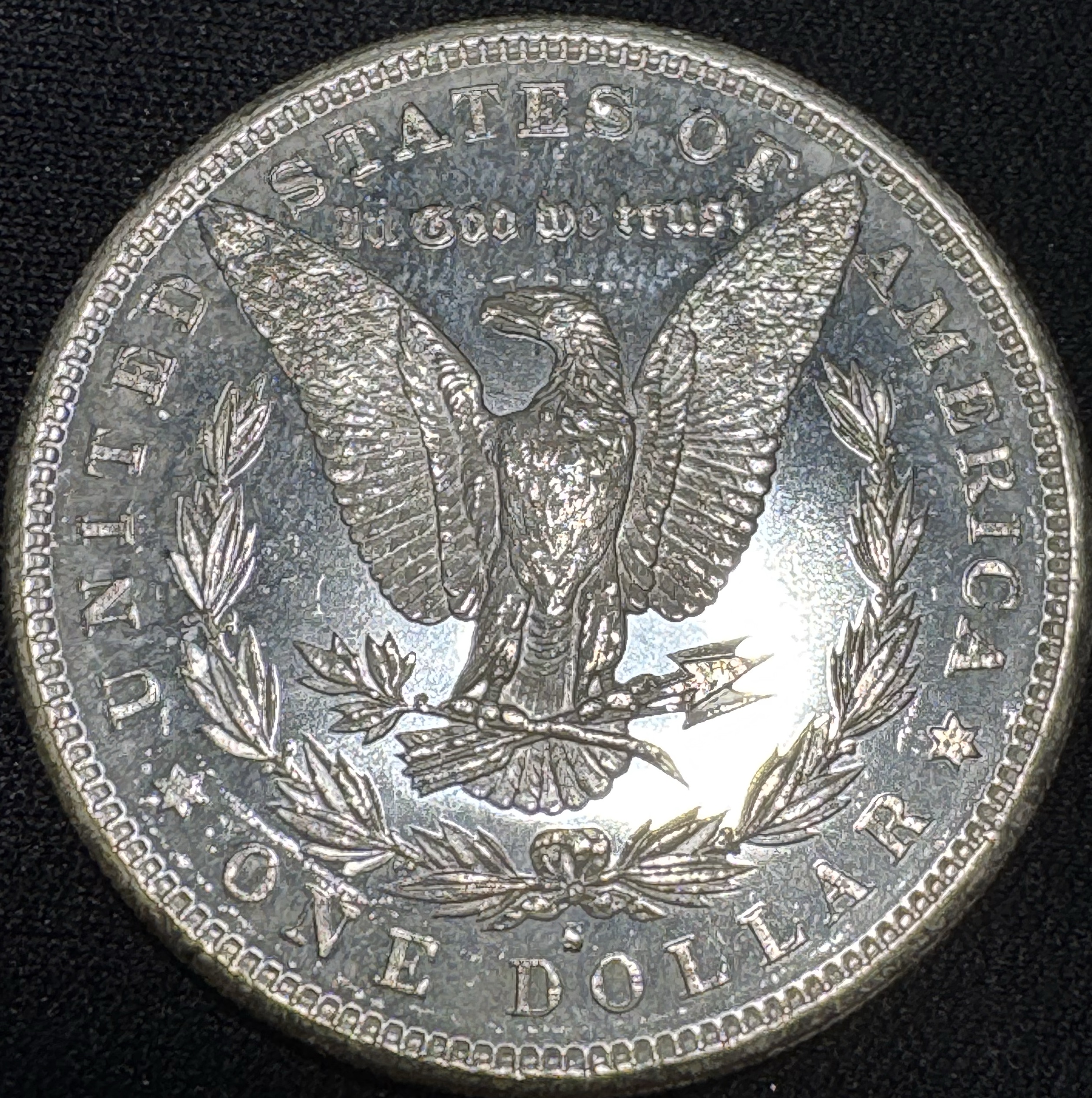 1881-S Morgan Dollar Ungraded — back