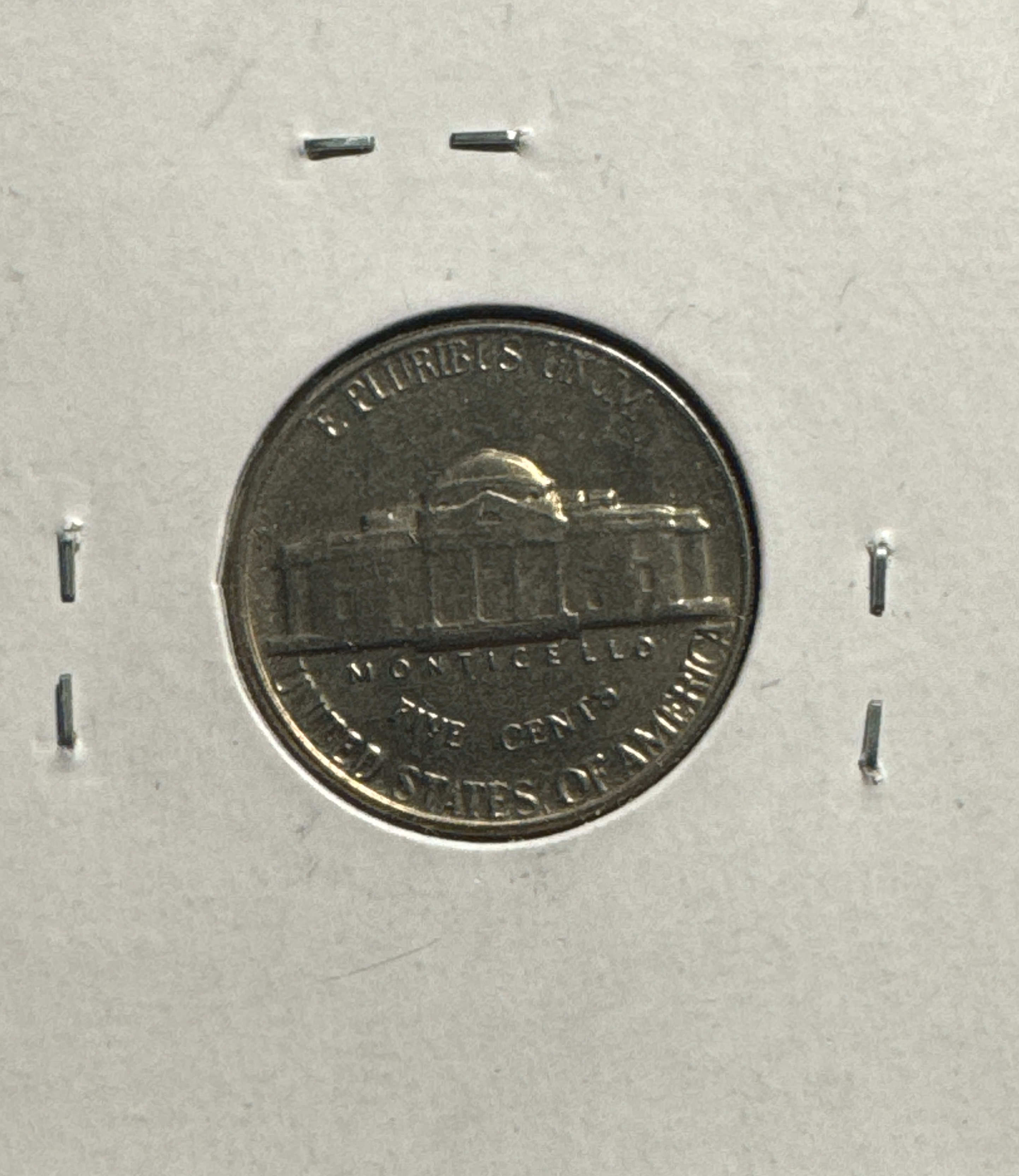 1959 Jefferson Nickel Ungraded — back