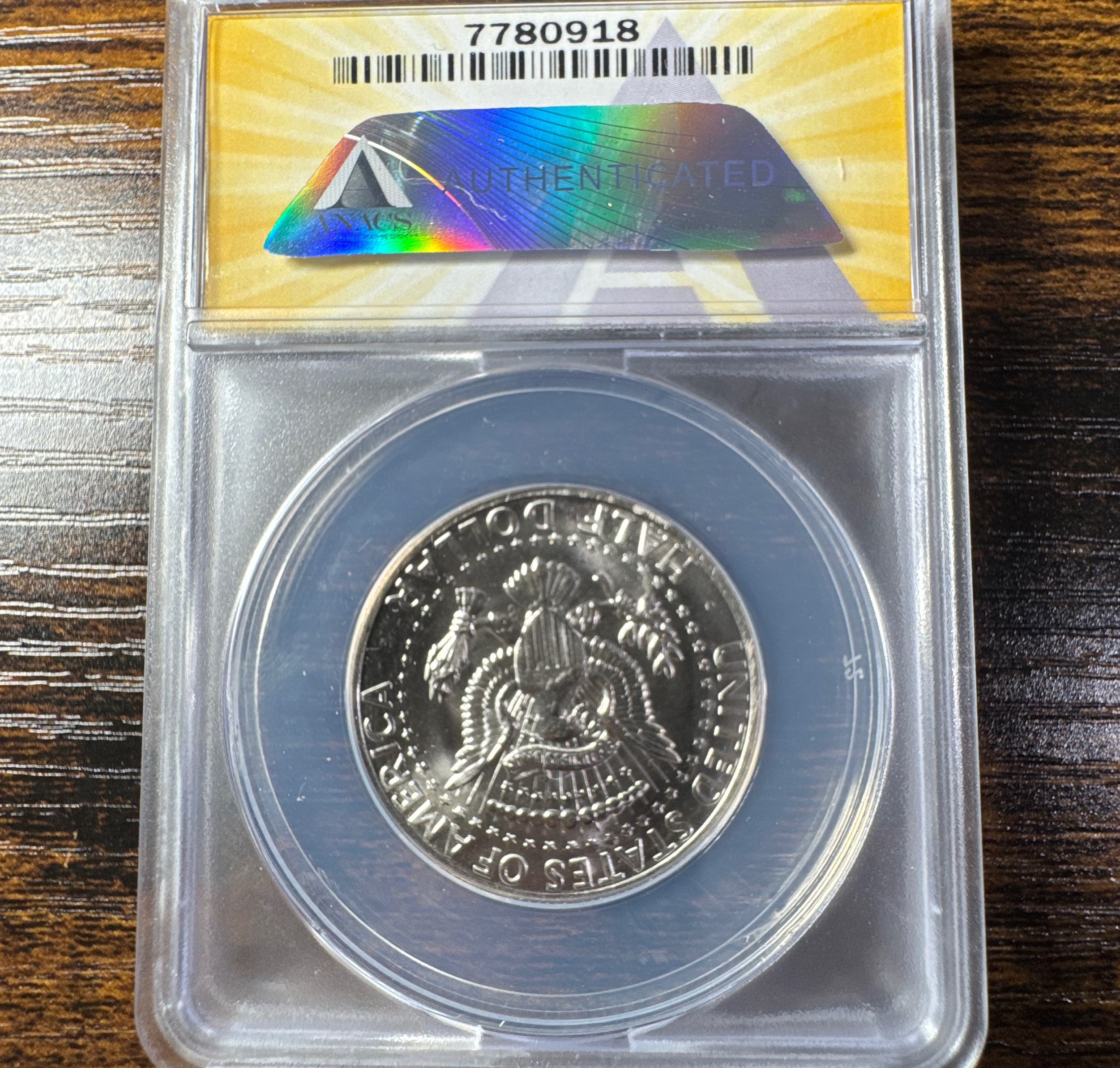 1971-D Kennedy Half Dollar MS65 — back