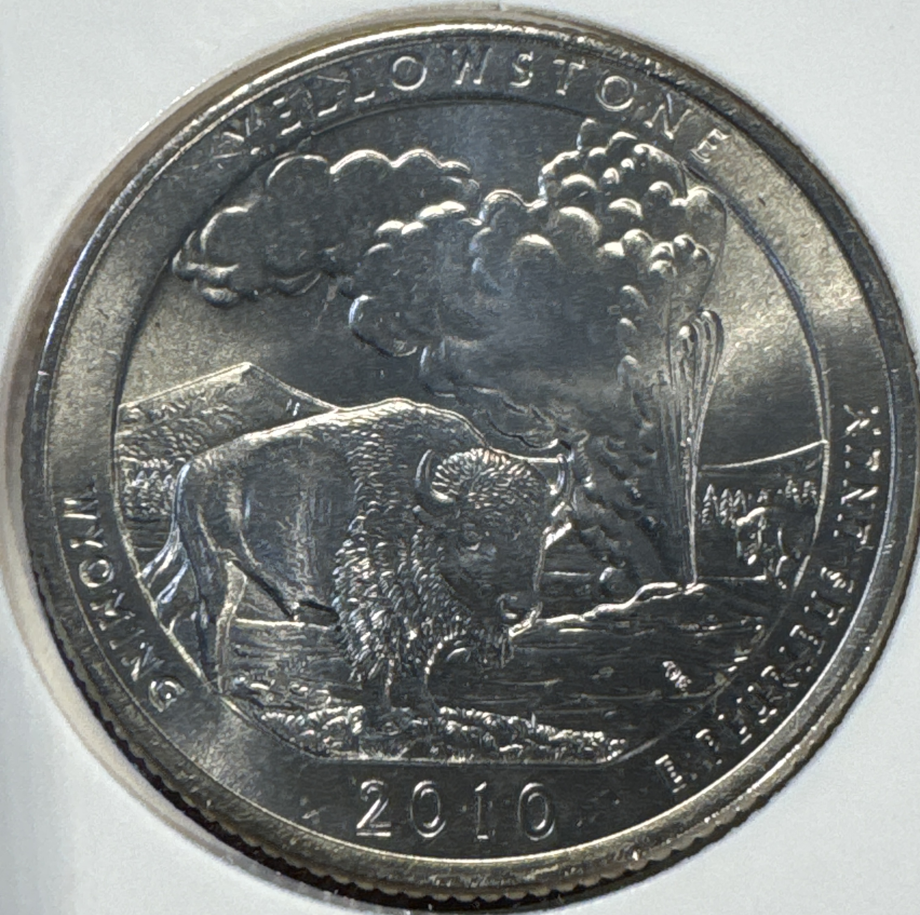 2010-P Washington Quarter Ungraded — back