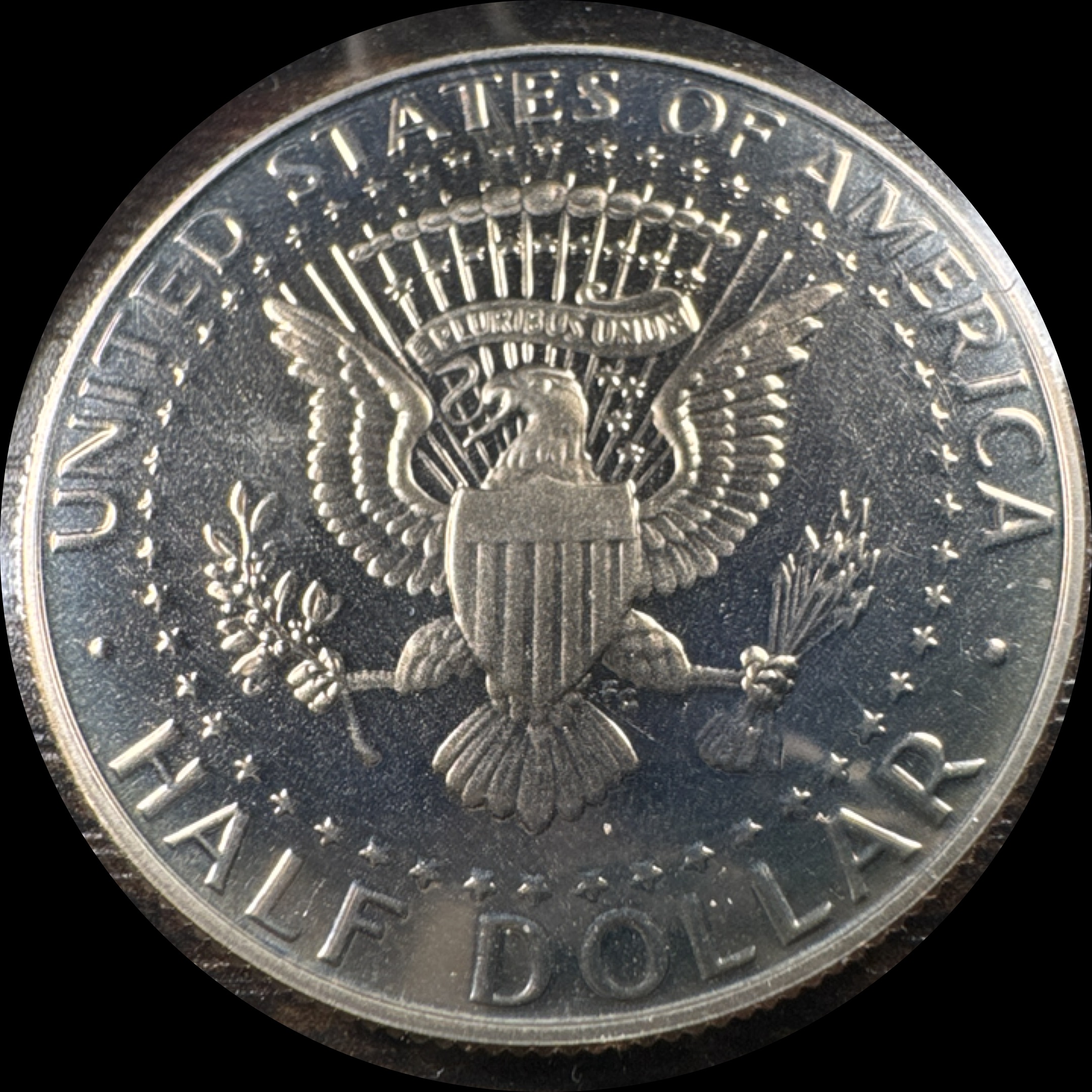 2001-S Kennedy Half Dollar Ungraded — back