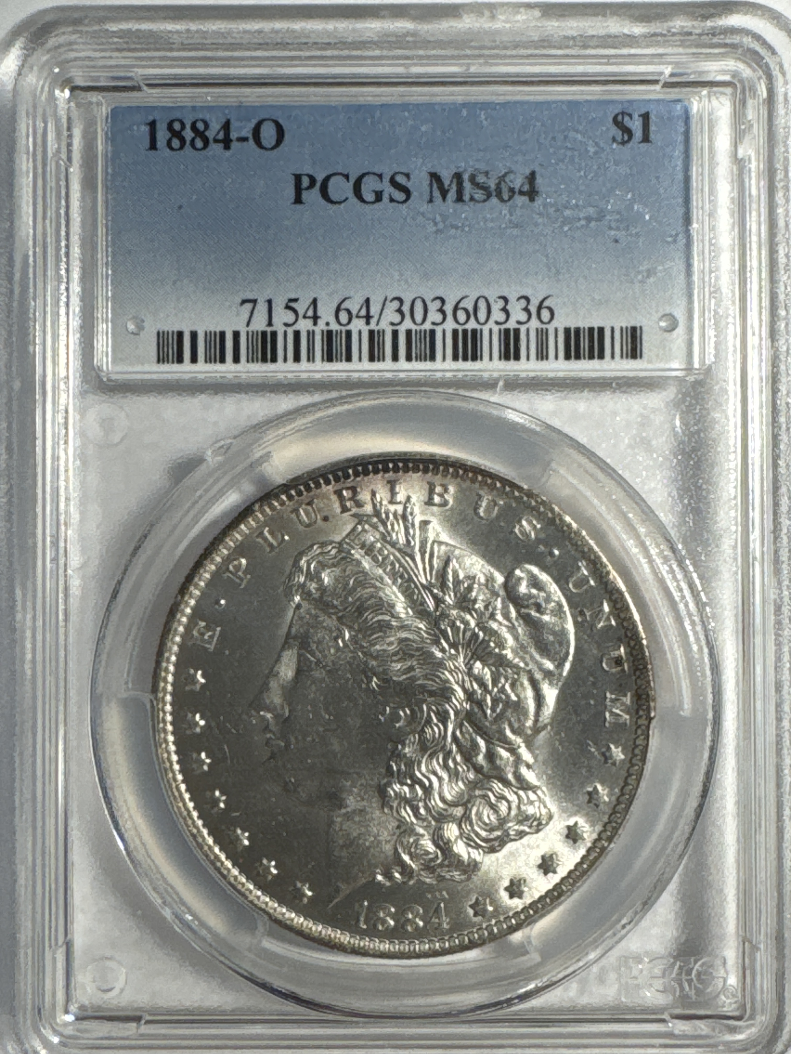 1884-O Morgan Dollar MS64