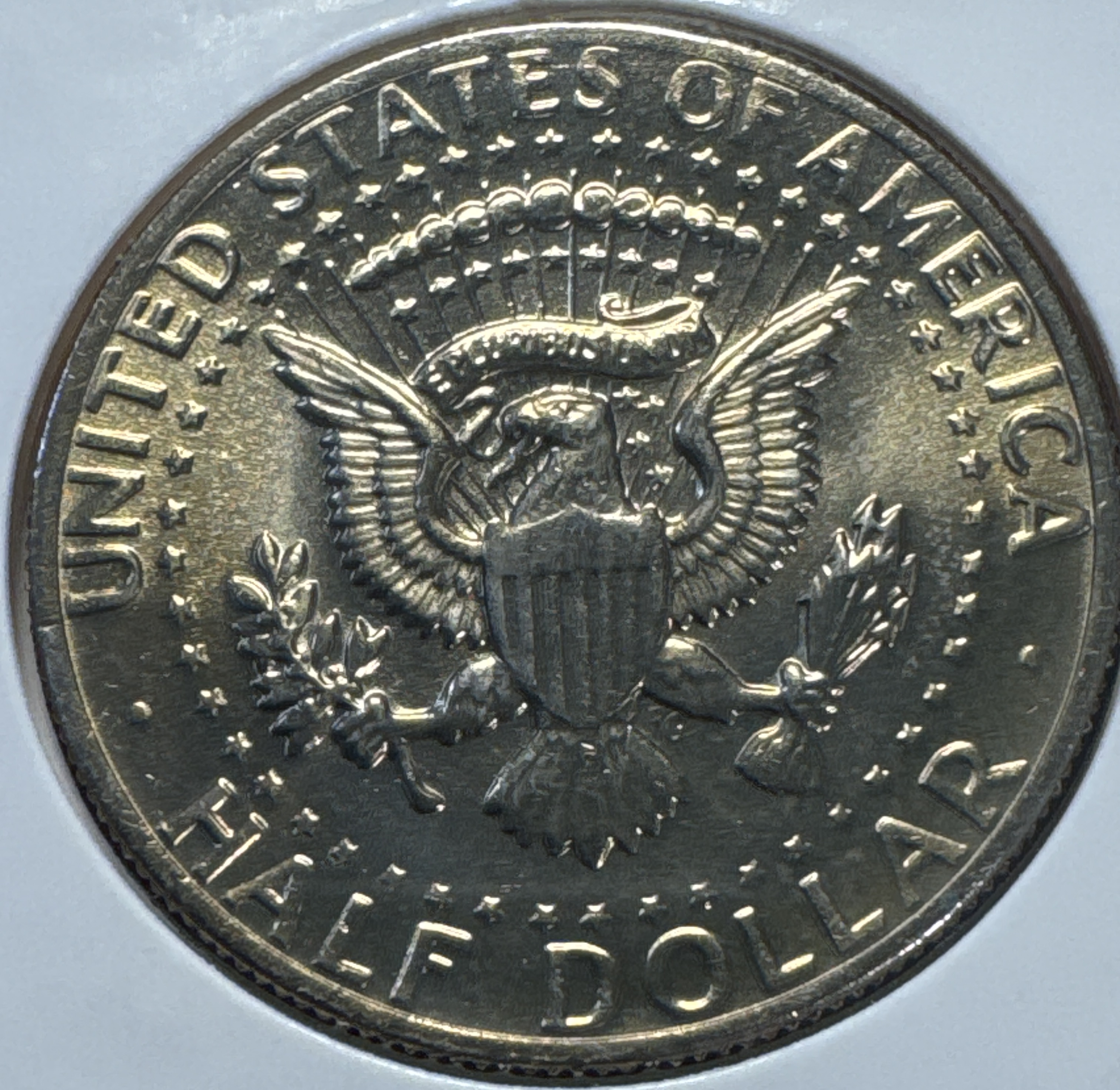 1974-D Kennedy Half Dollar Ungraded — back