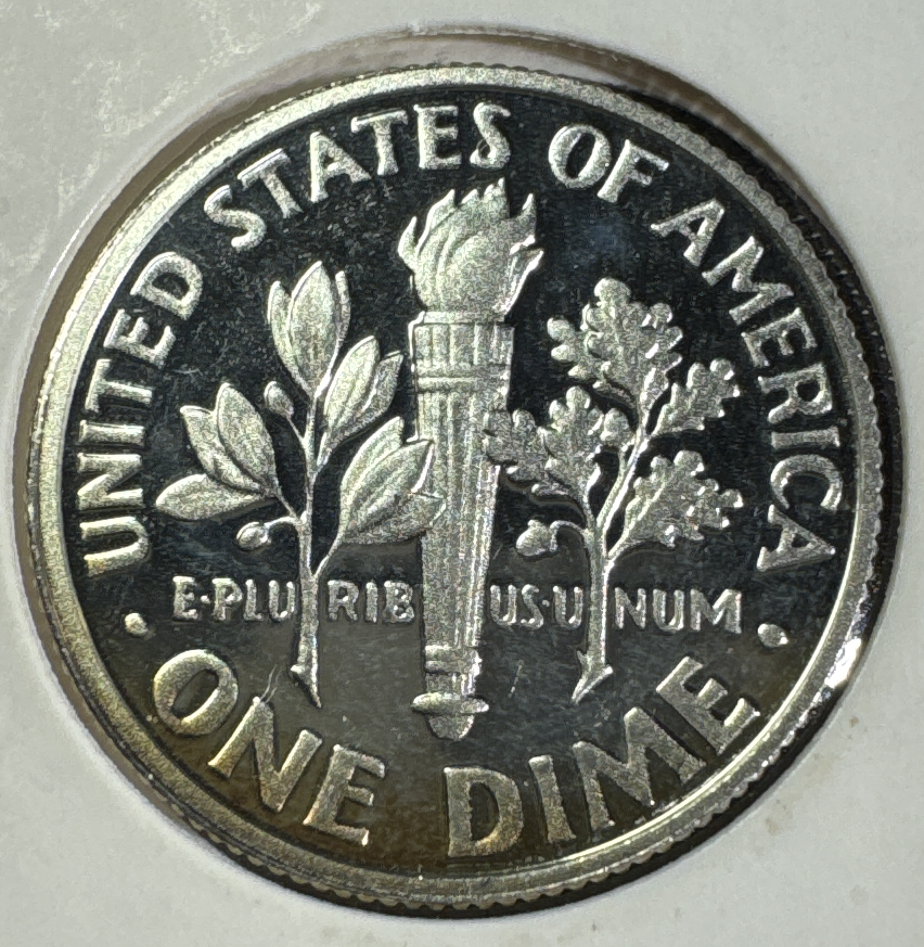 2014-S Roosevelt Dime Ungraded — back