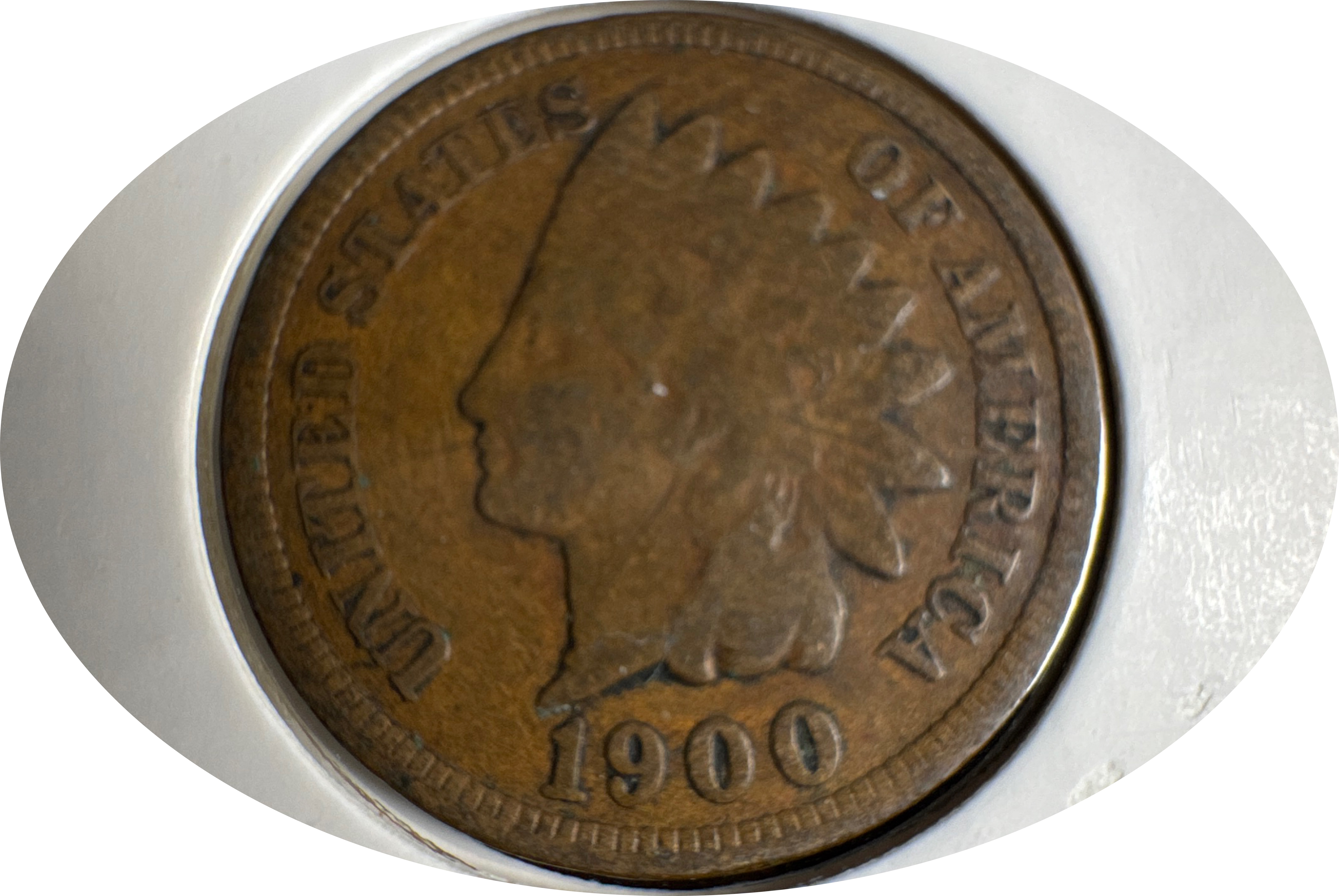 1900-P Indian Head Cent Ungraded