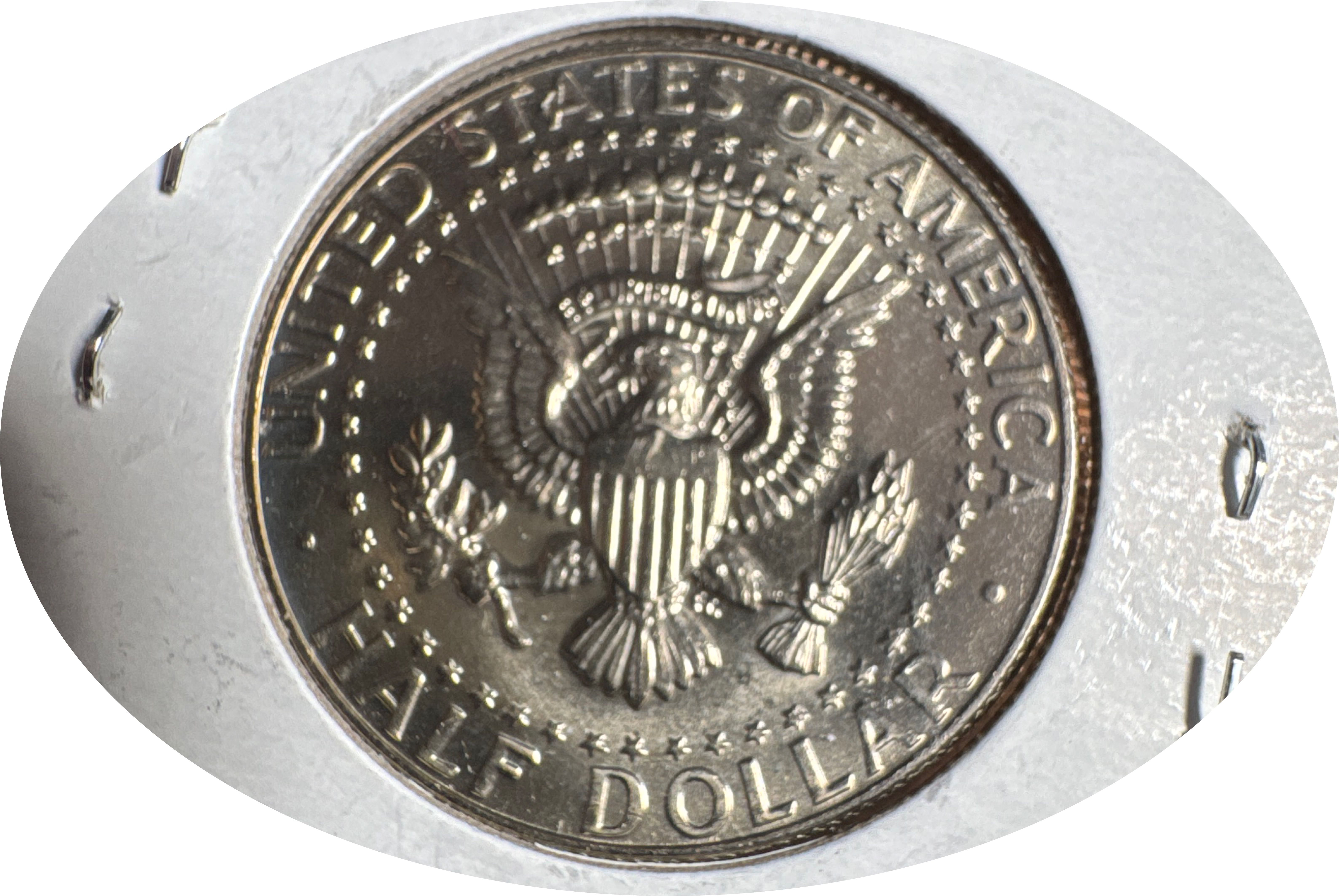 1985-D Kennedy Half Dollar Ungraded — back
