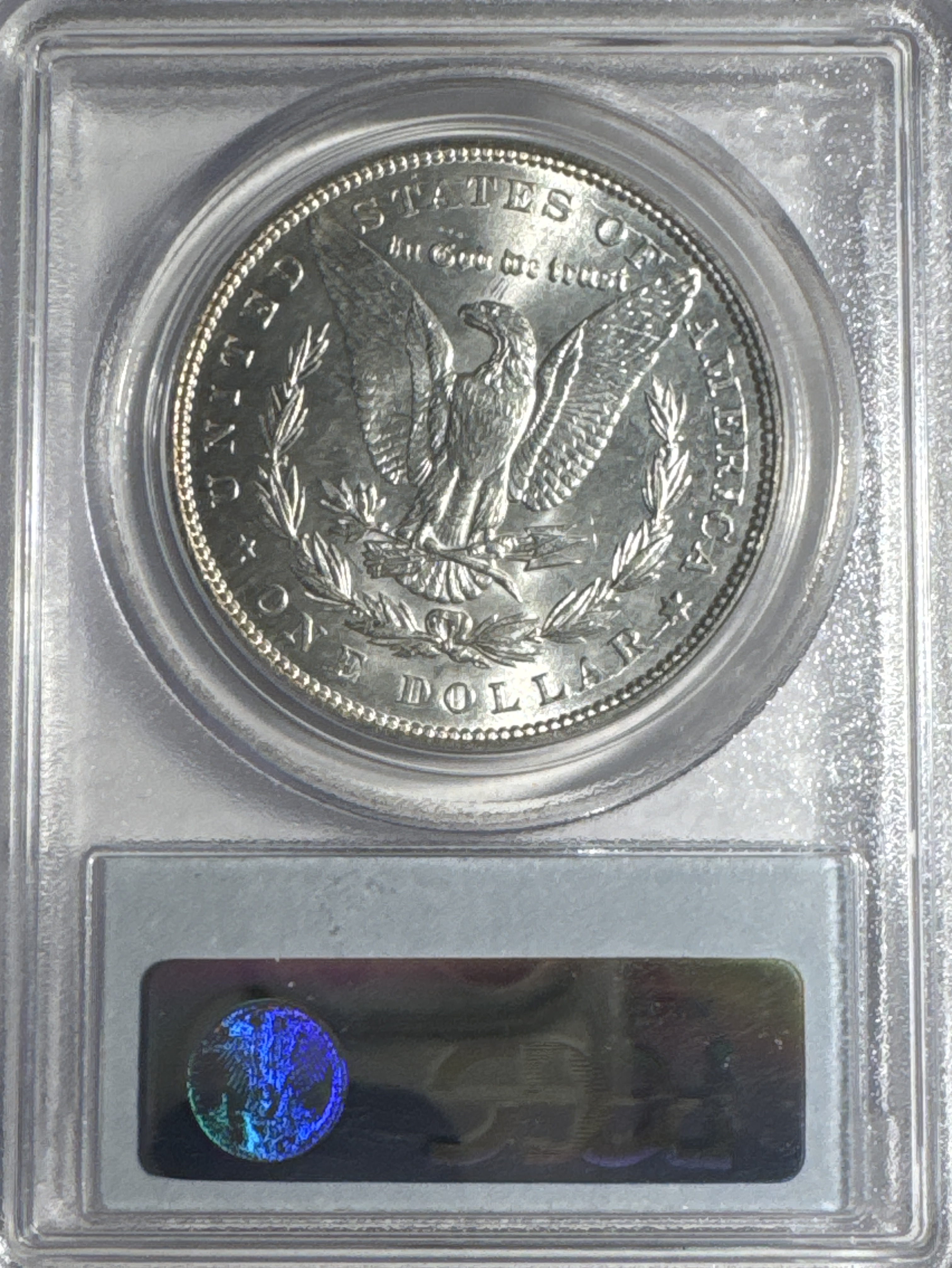 1887-P Morgan Dollar MS64 — back