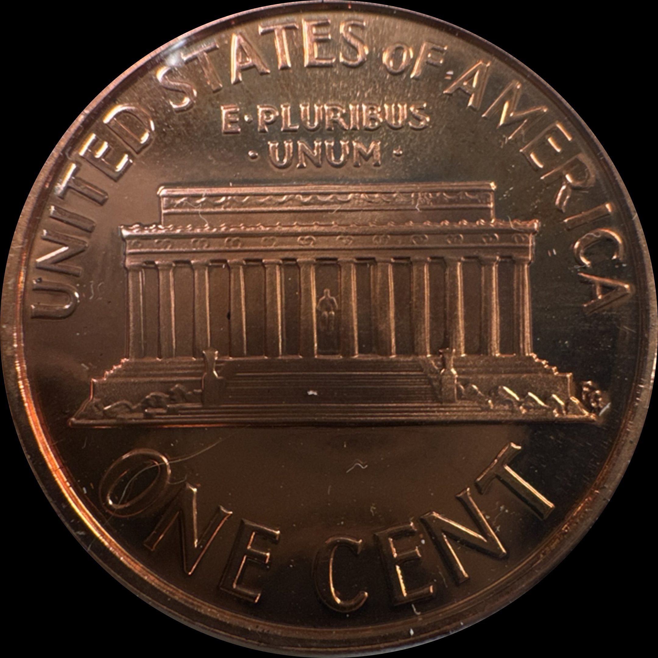 2001-S Lincoln Cent Ungraded — back