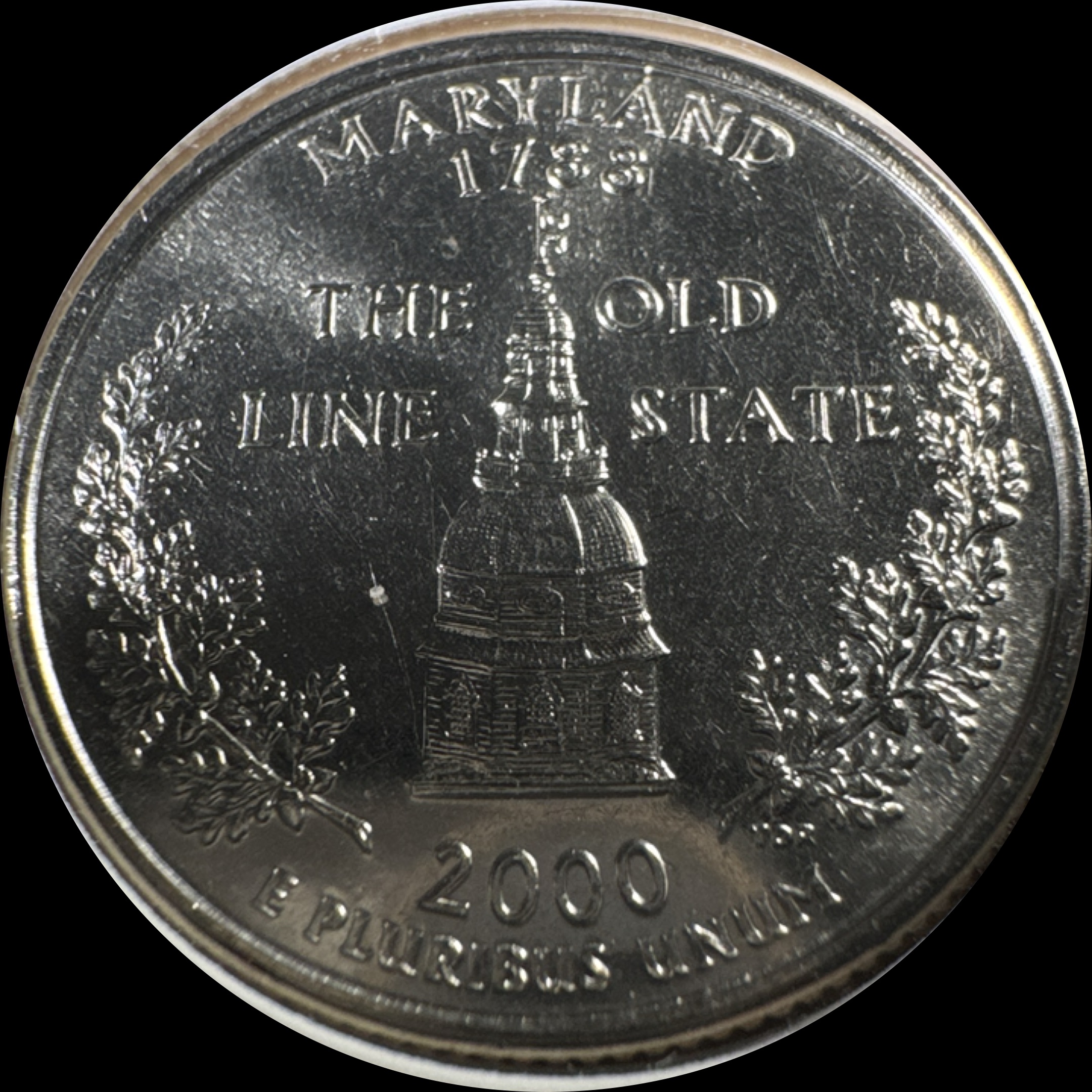 2000-D Washington Quarter Ungraded — back