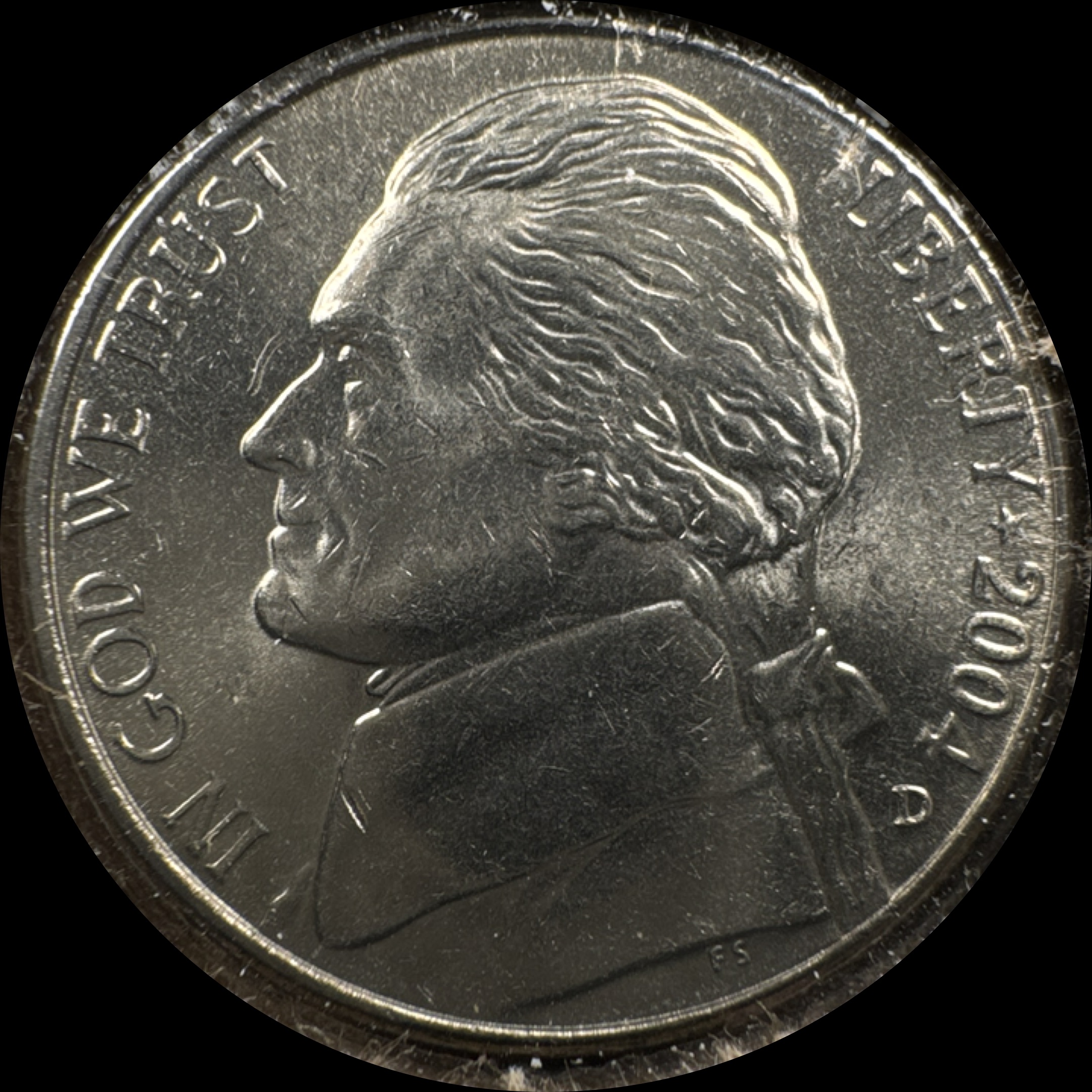 2004-D Jefferson Nickel Ungraded