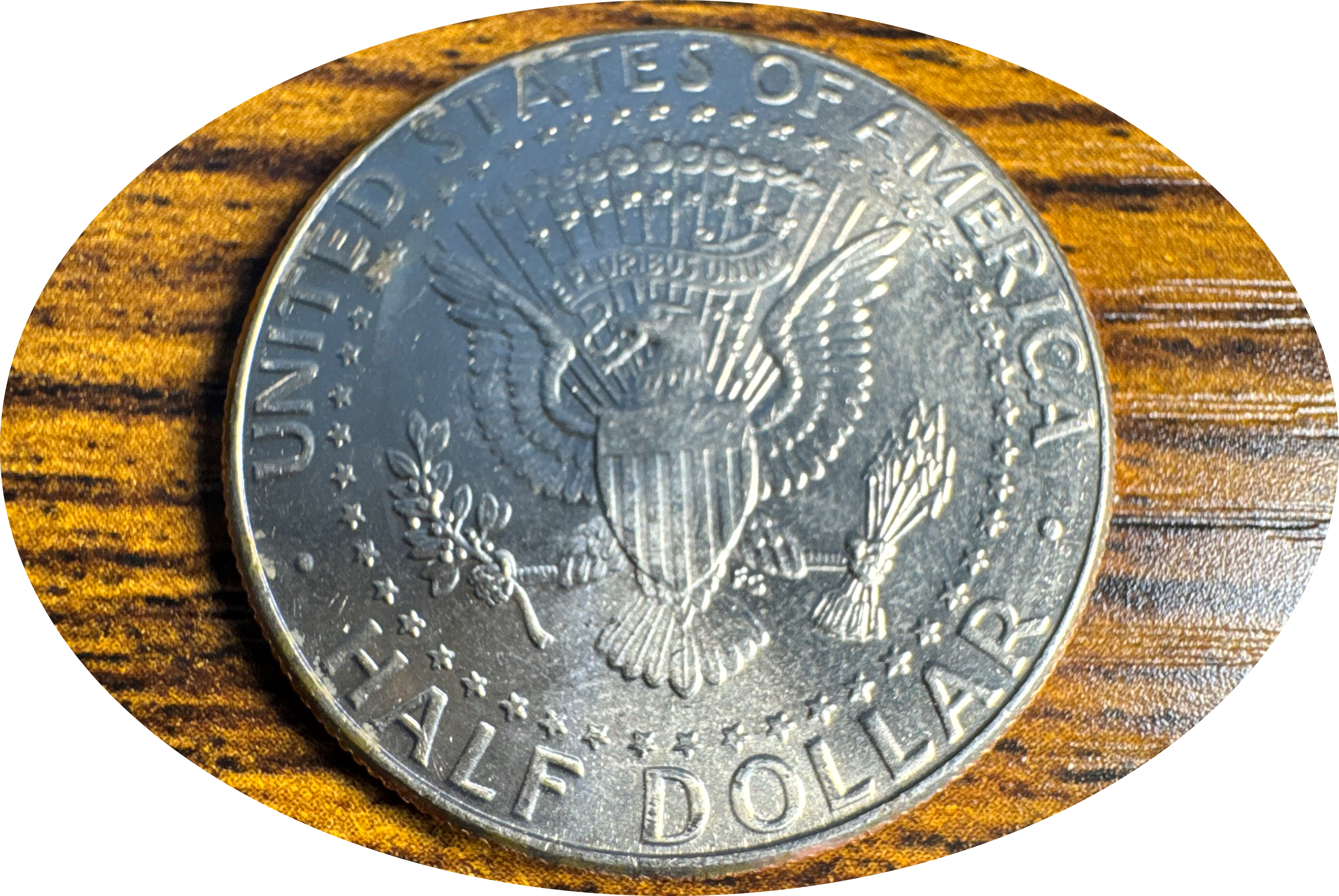 2002-P Kennedy Half Dollar Ungraded — back