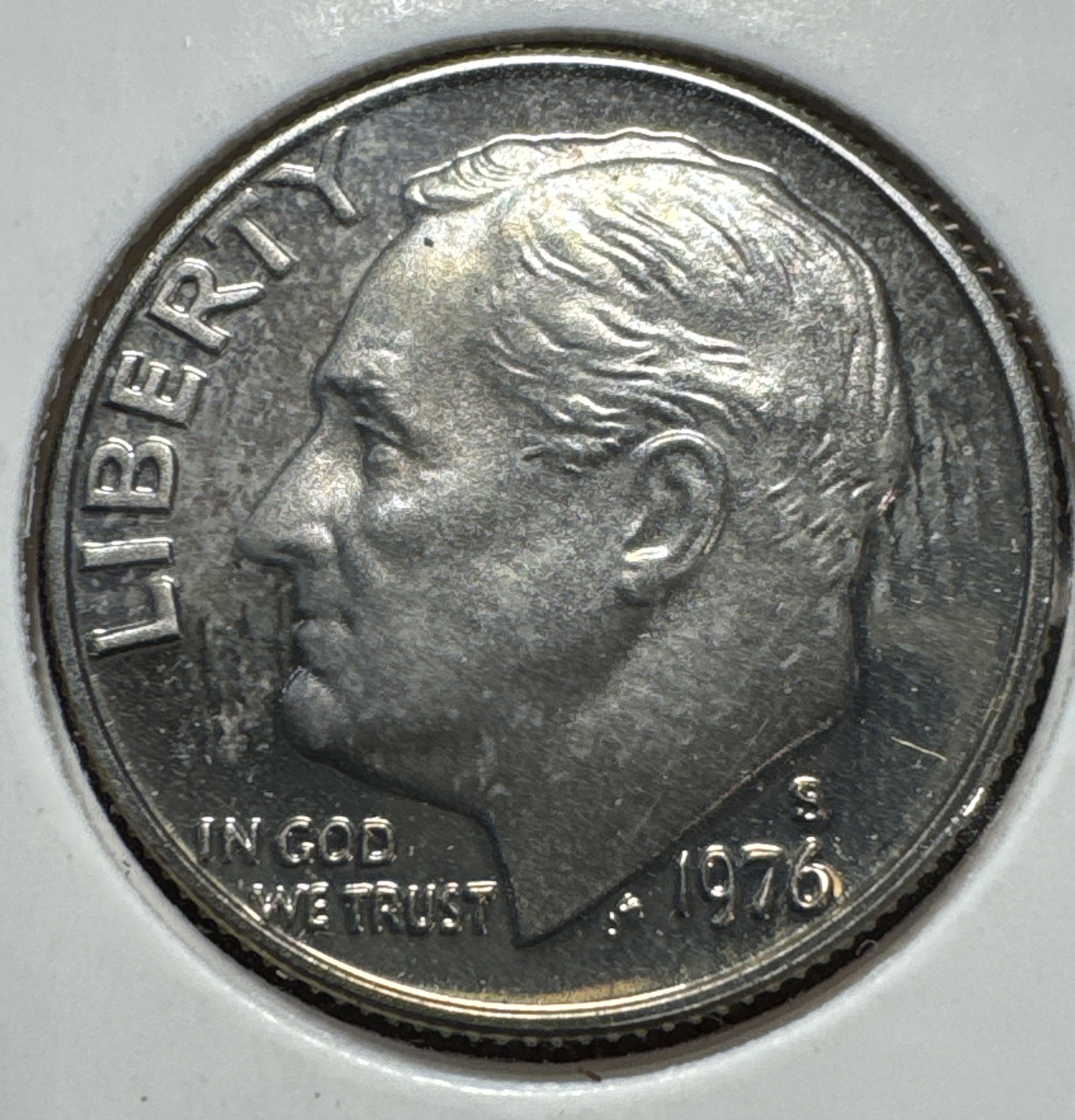 1976-S Roosevelt Dime Ungraded