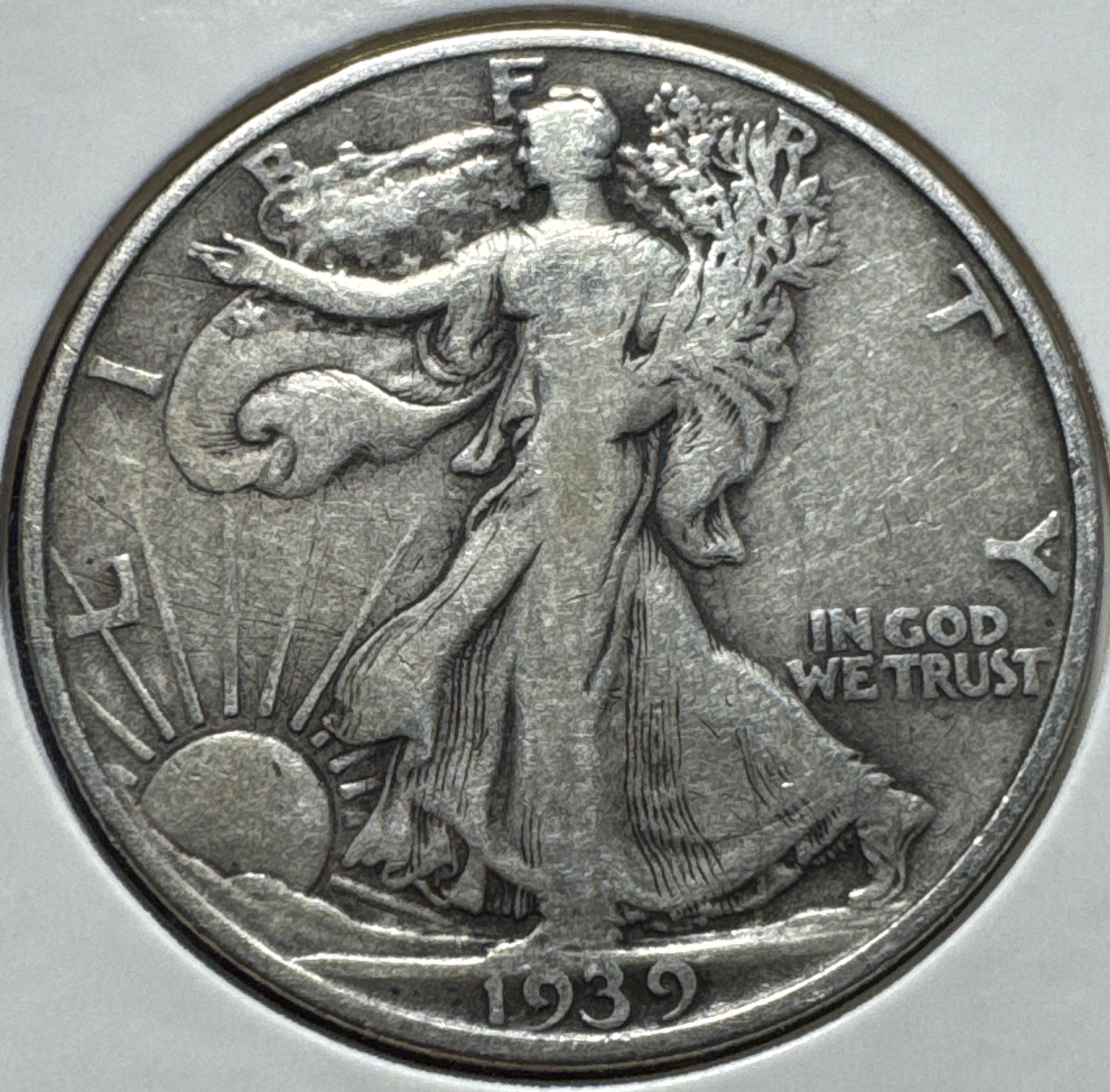 1939-S Walking Liberty Half Dollar Ungraded