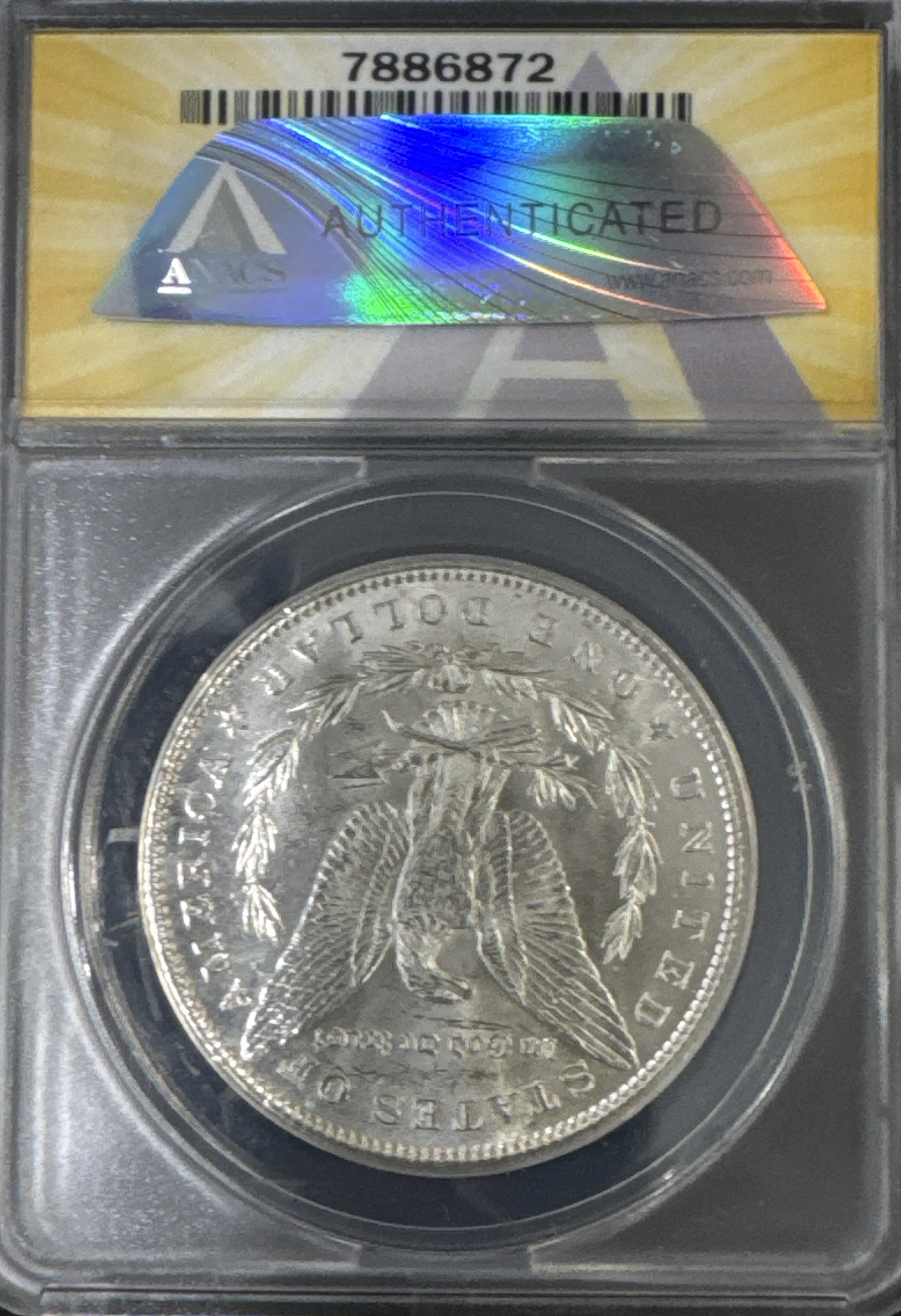 1897-P Morgan Dollar MS63 — back