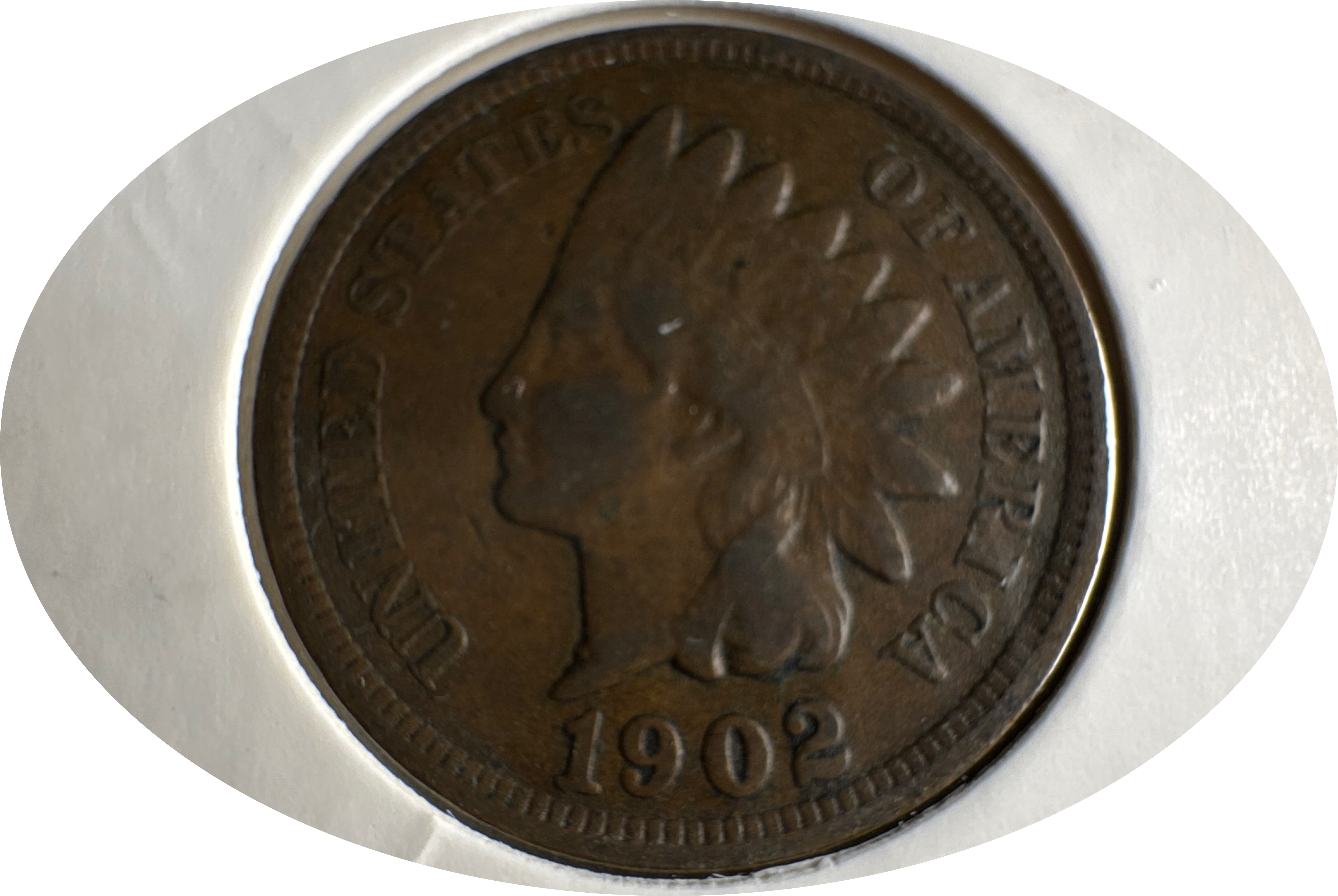 1902-P Indian Head Cent Ungraded
