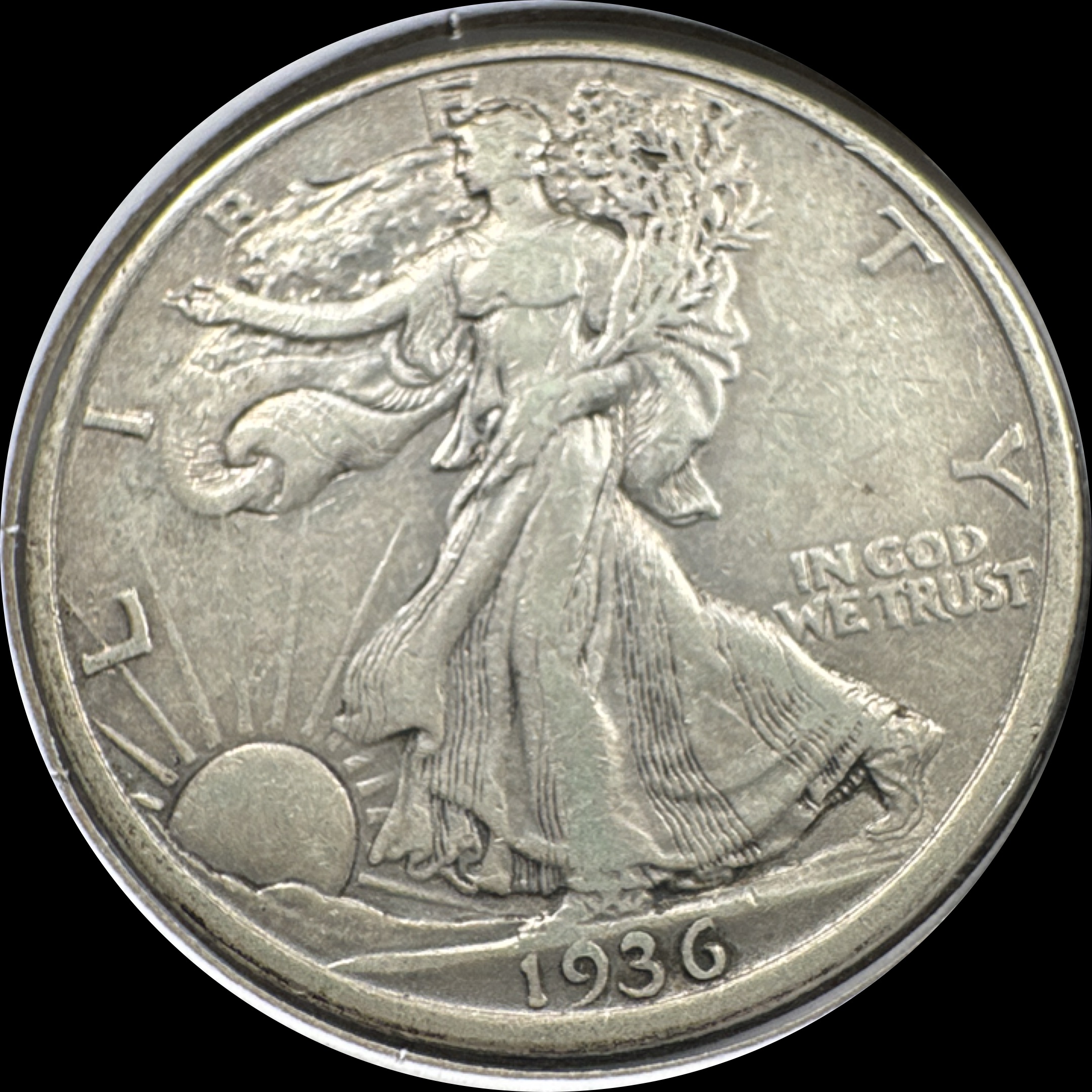 1936-P Walking Liberty Half Dollar Ungraded