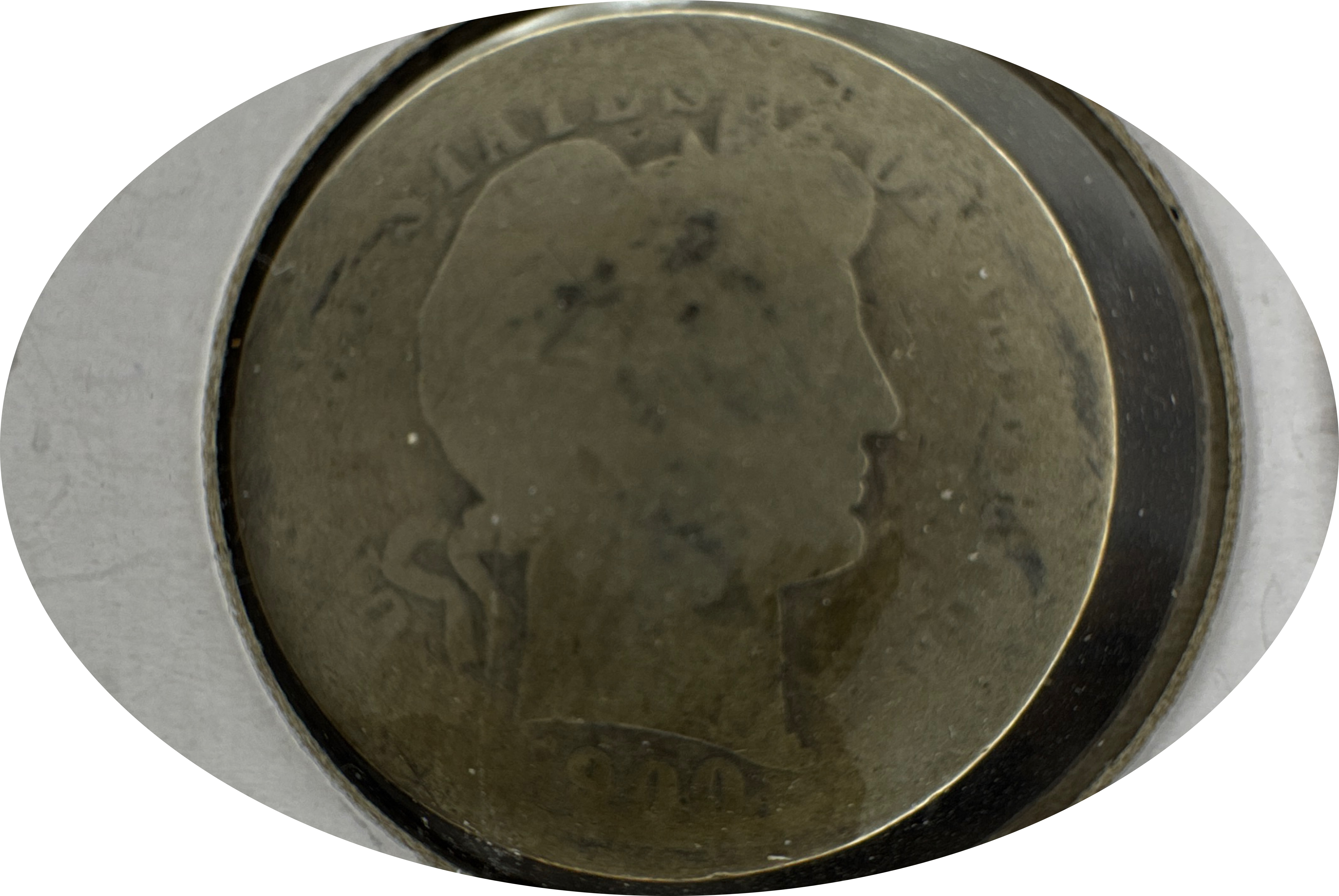 1900-P Barber Dime Ungraded