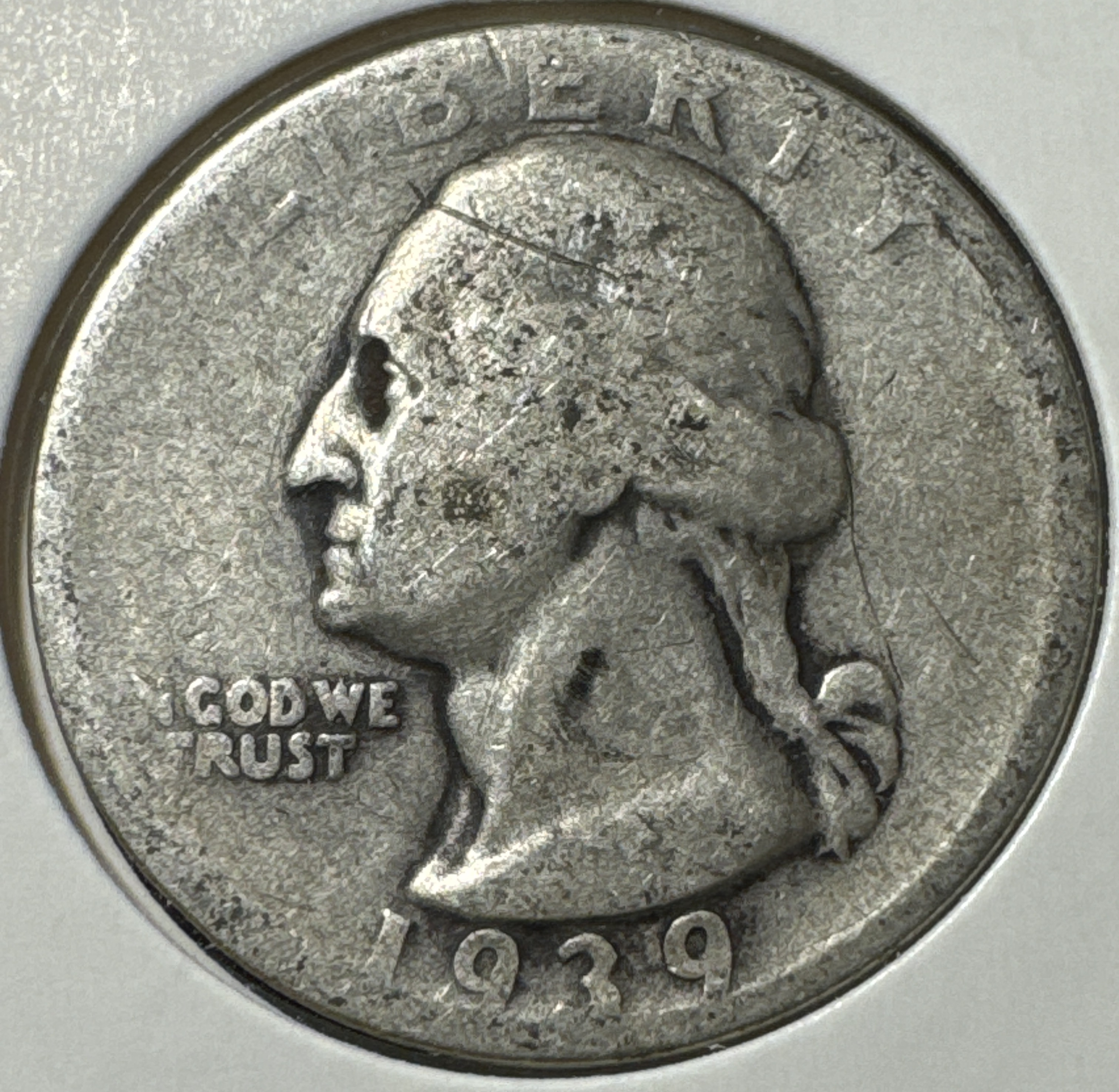 1939-P Washington Quarter Ungraded