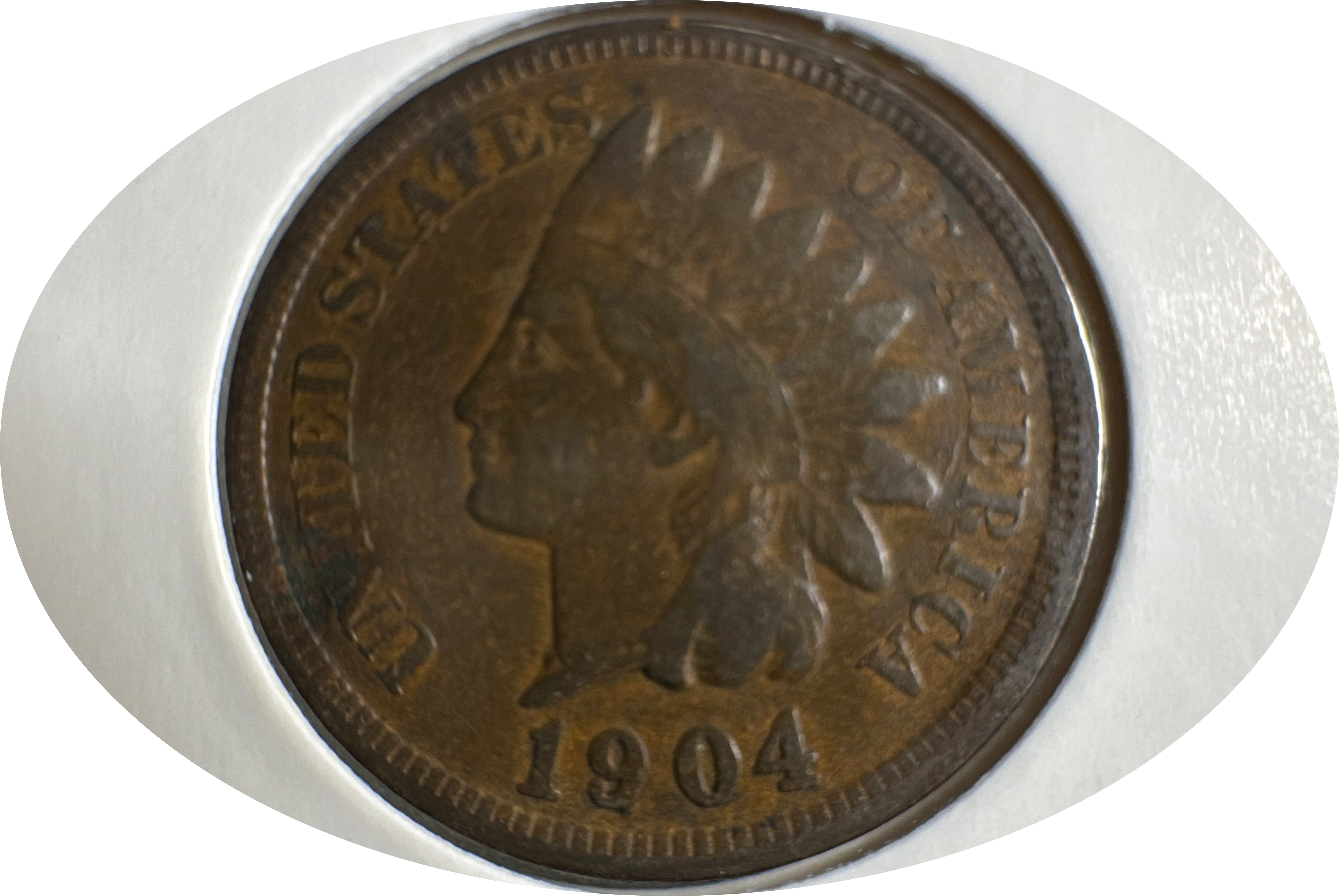 1904-P Indian Head Cent Ungraded