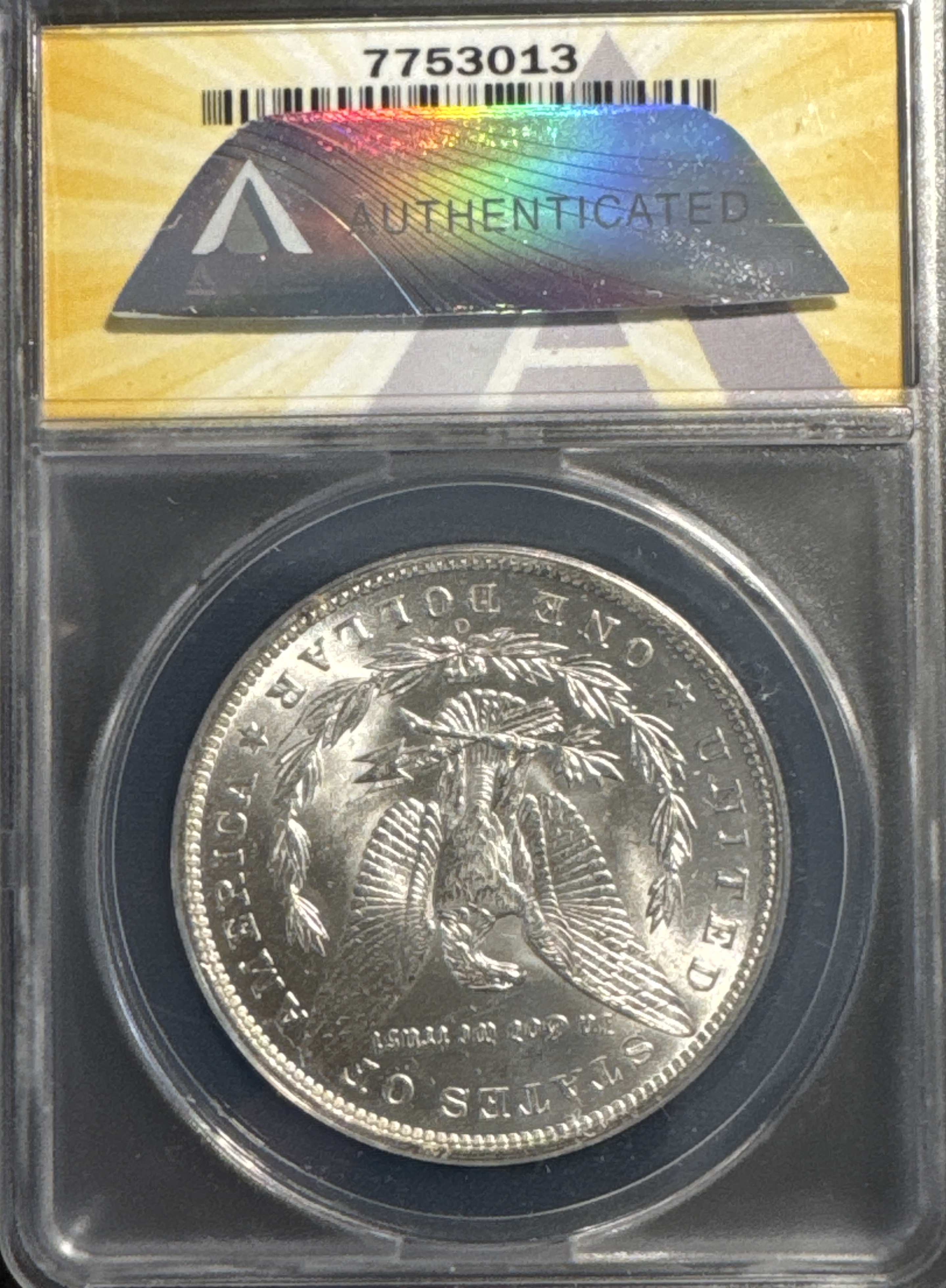 1888-O Morgan Dollar MS62 — back