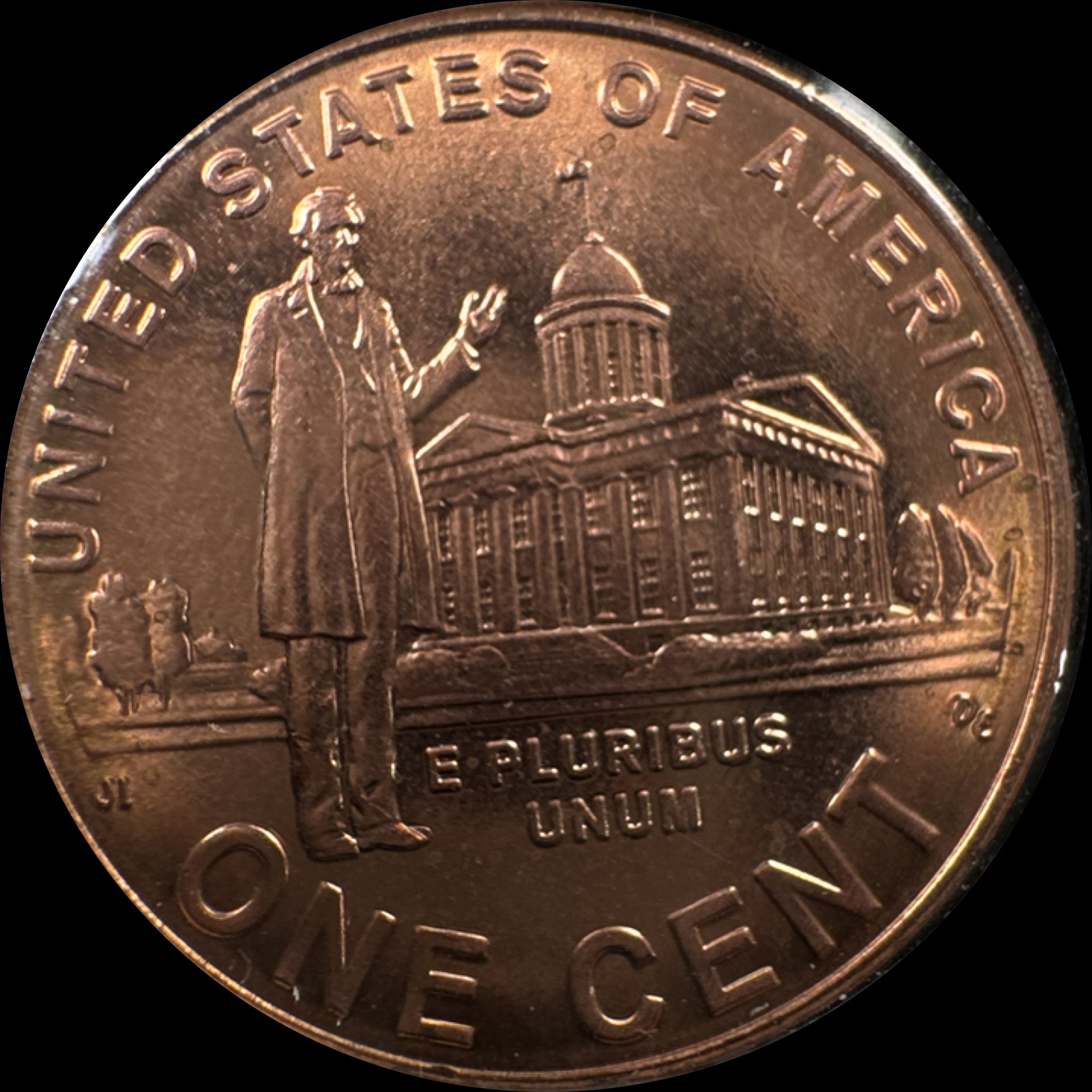 2009-D Lincoln Cent Ungraded — back