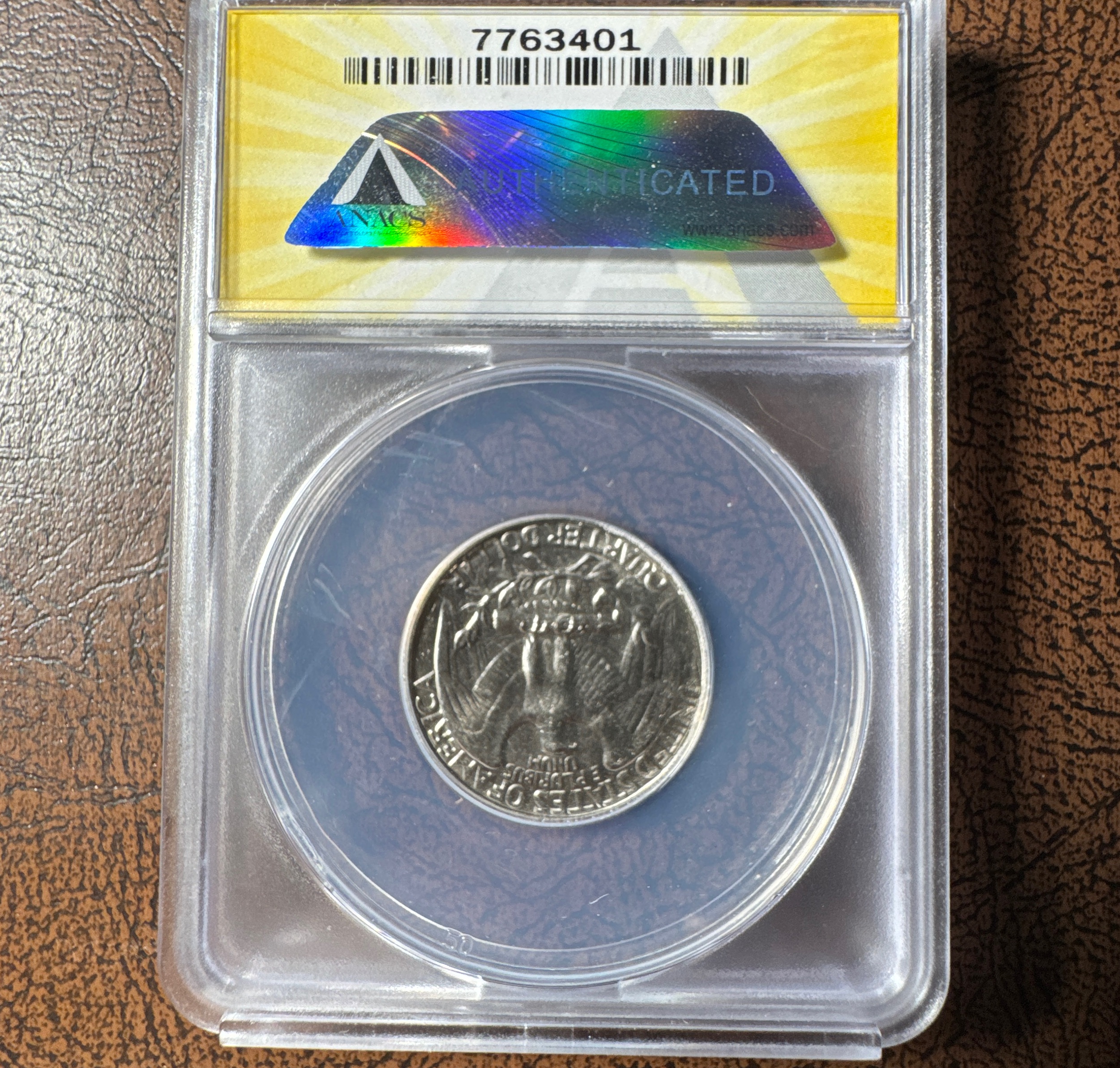 1971-P Washington Quarter MS65 — back