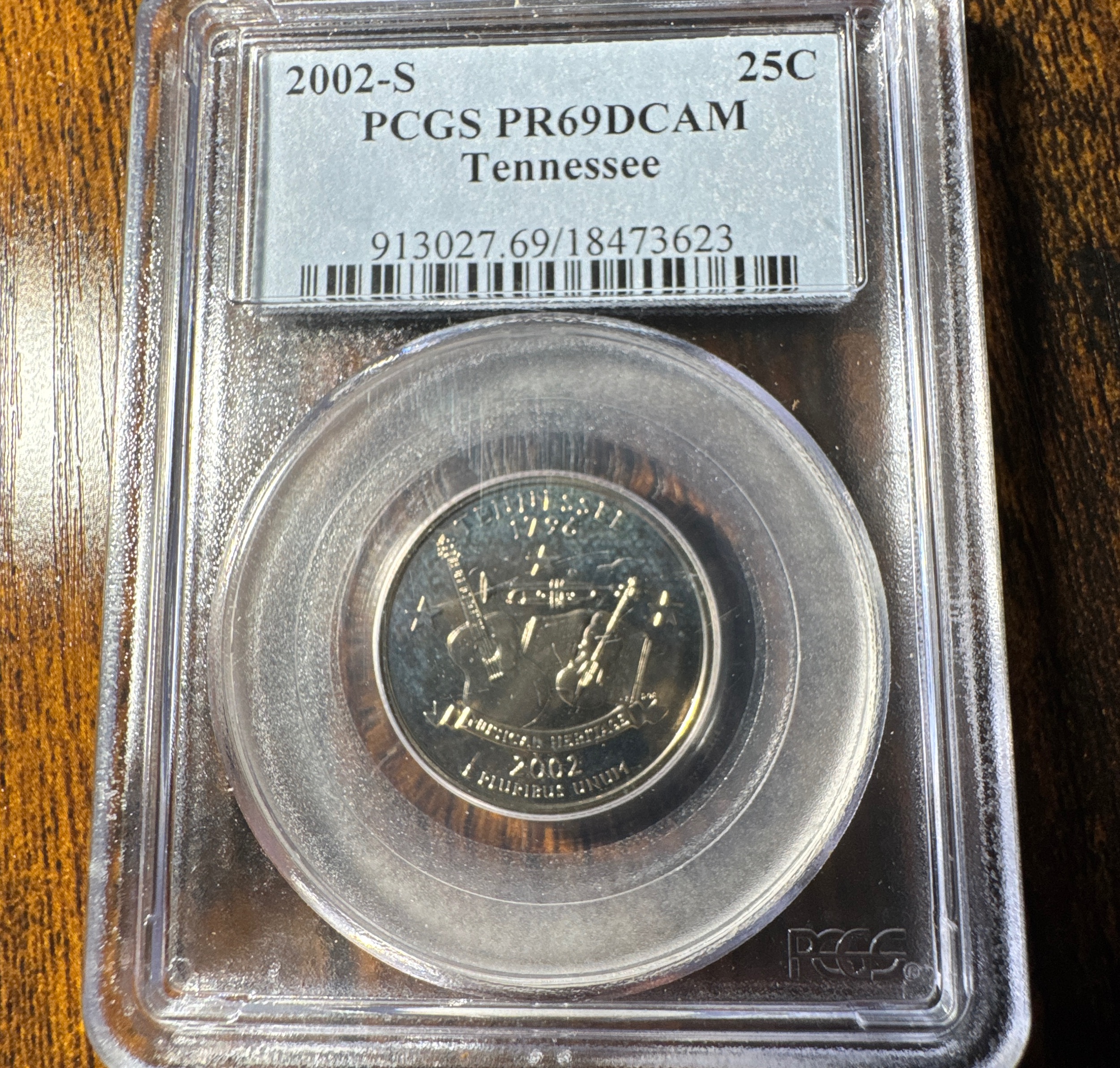 2002-S Washington Quarter PR69