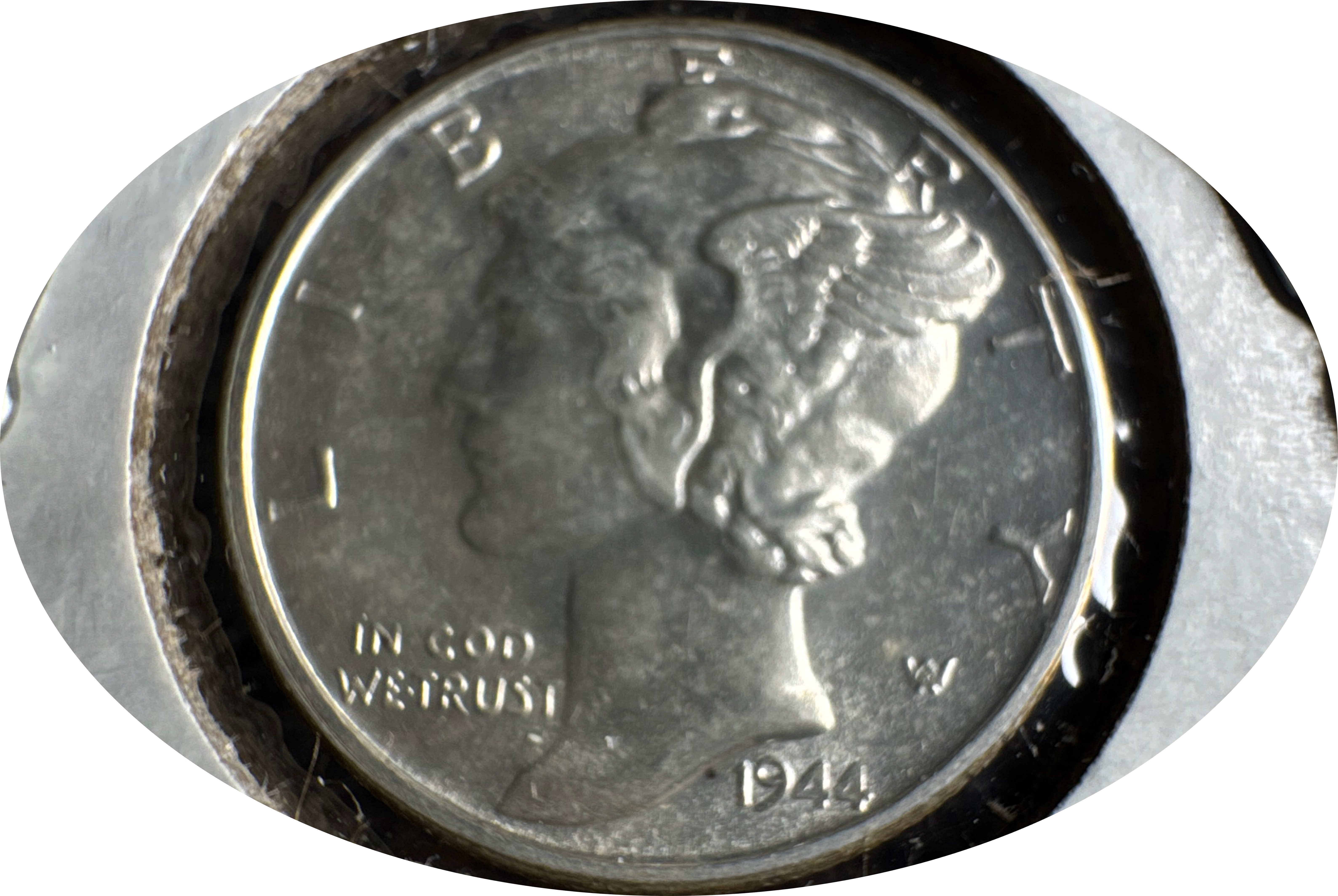 1944-S Mercury Dime Ungraded