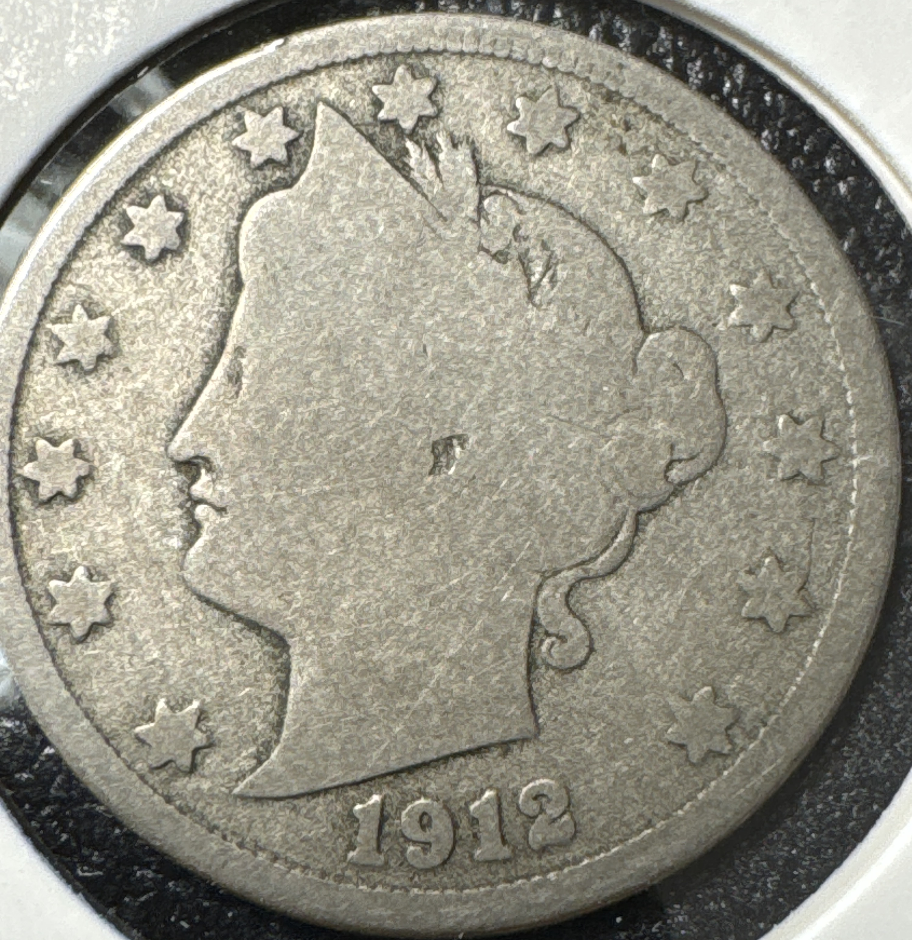 1912-D Liberty V Nickel Ungraded