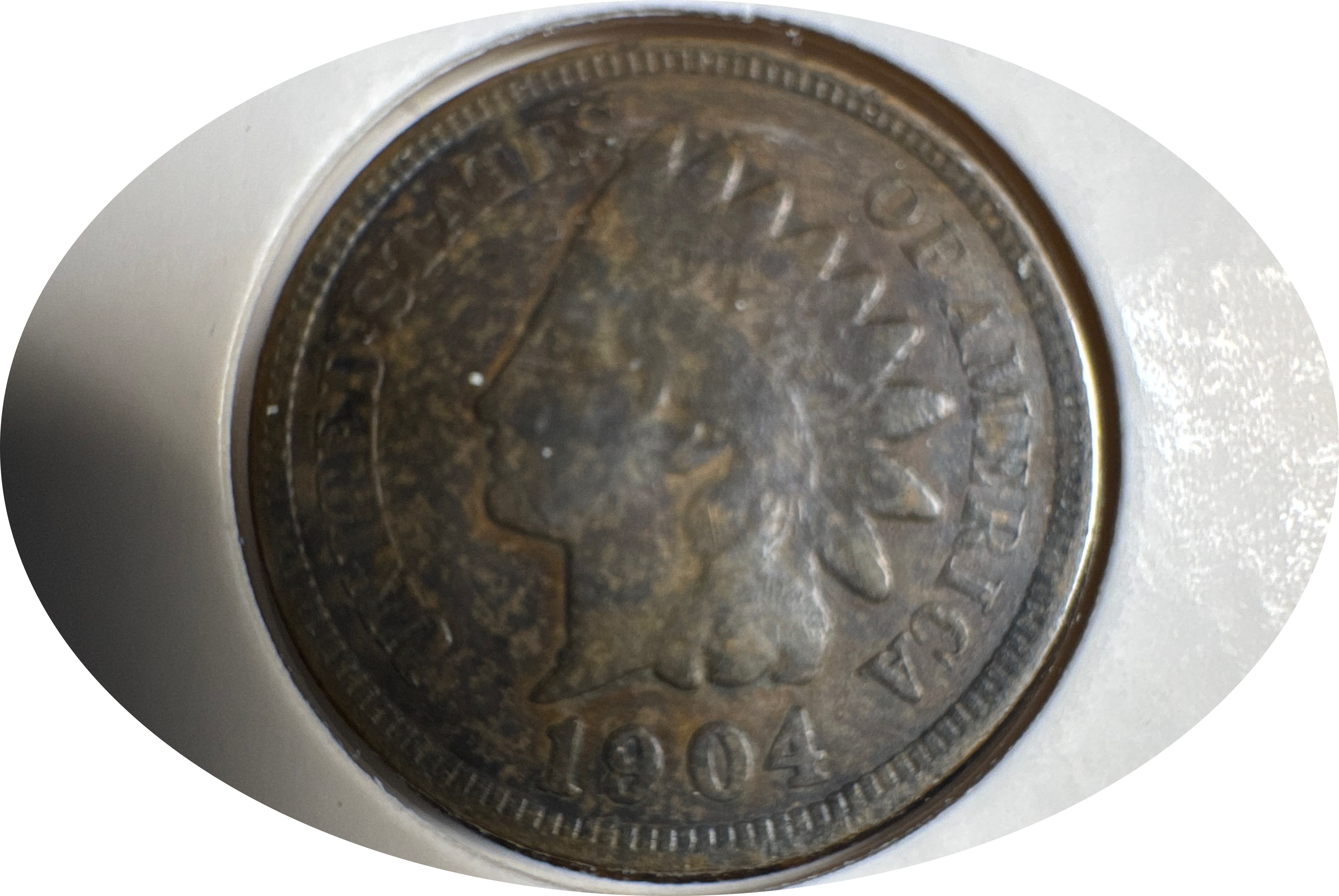 1904-P Indian Head Cent Ungraded