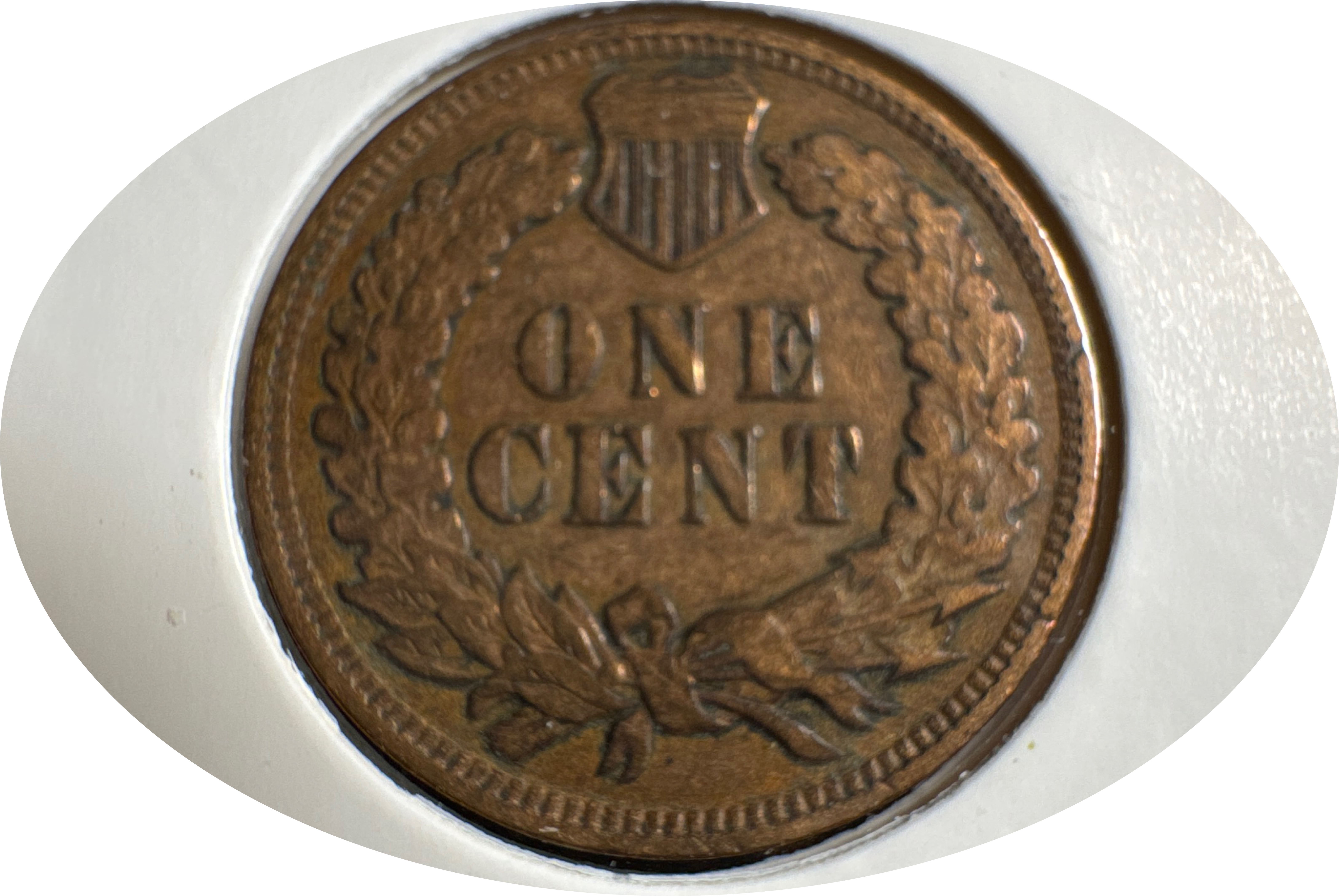 1907-P Indian Head Cent Ungraded — back