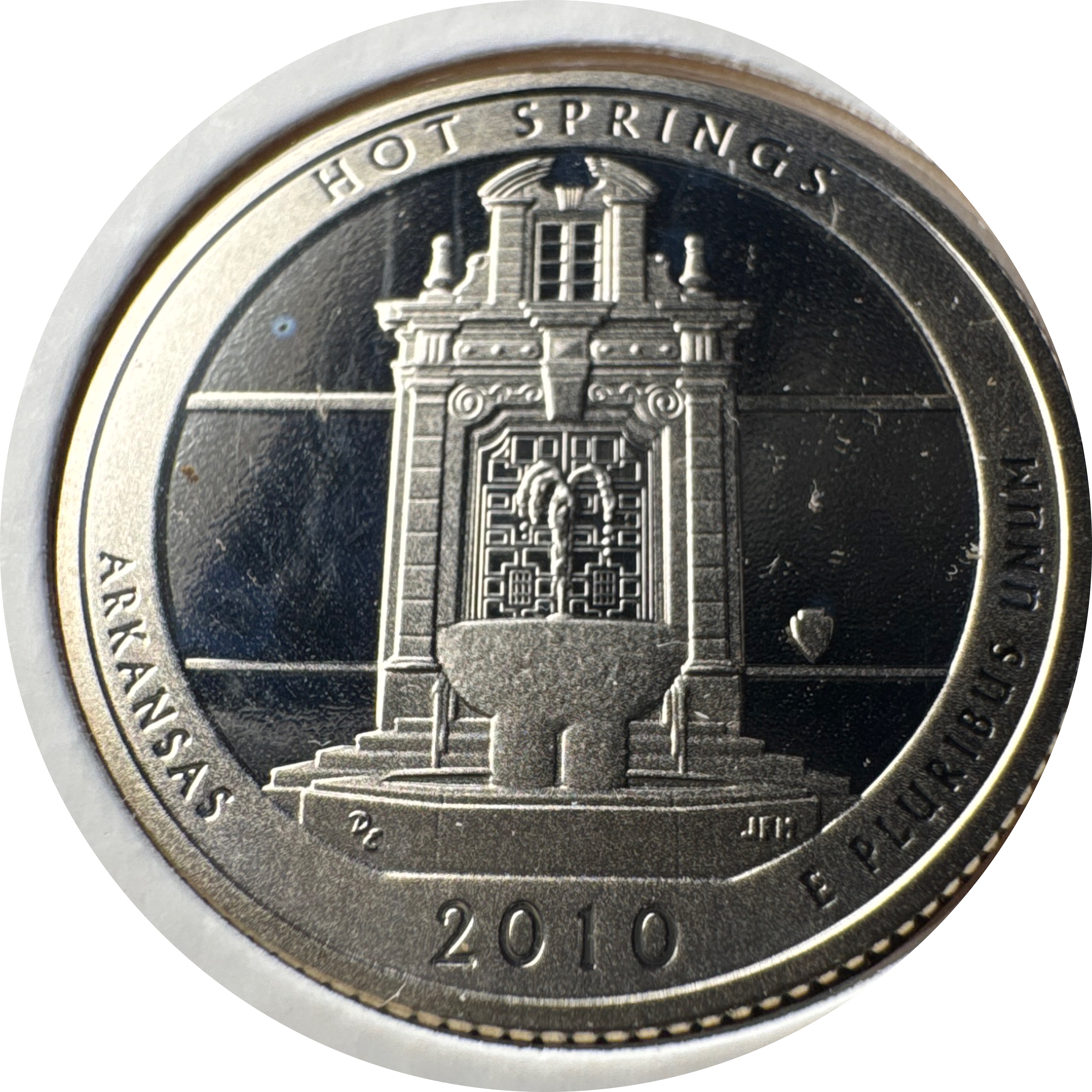 2010-S Washington Quarter Ungraded — back