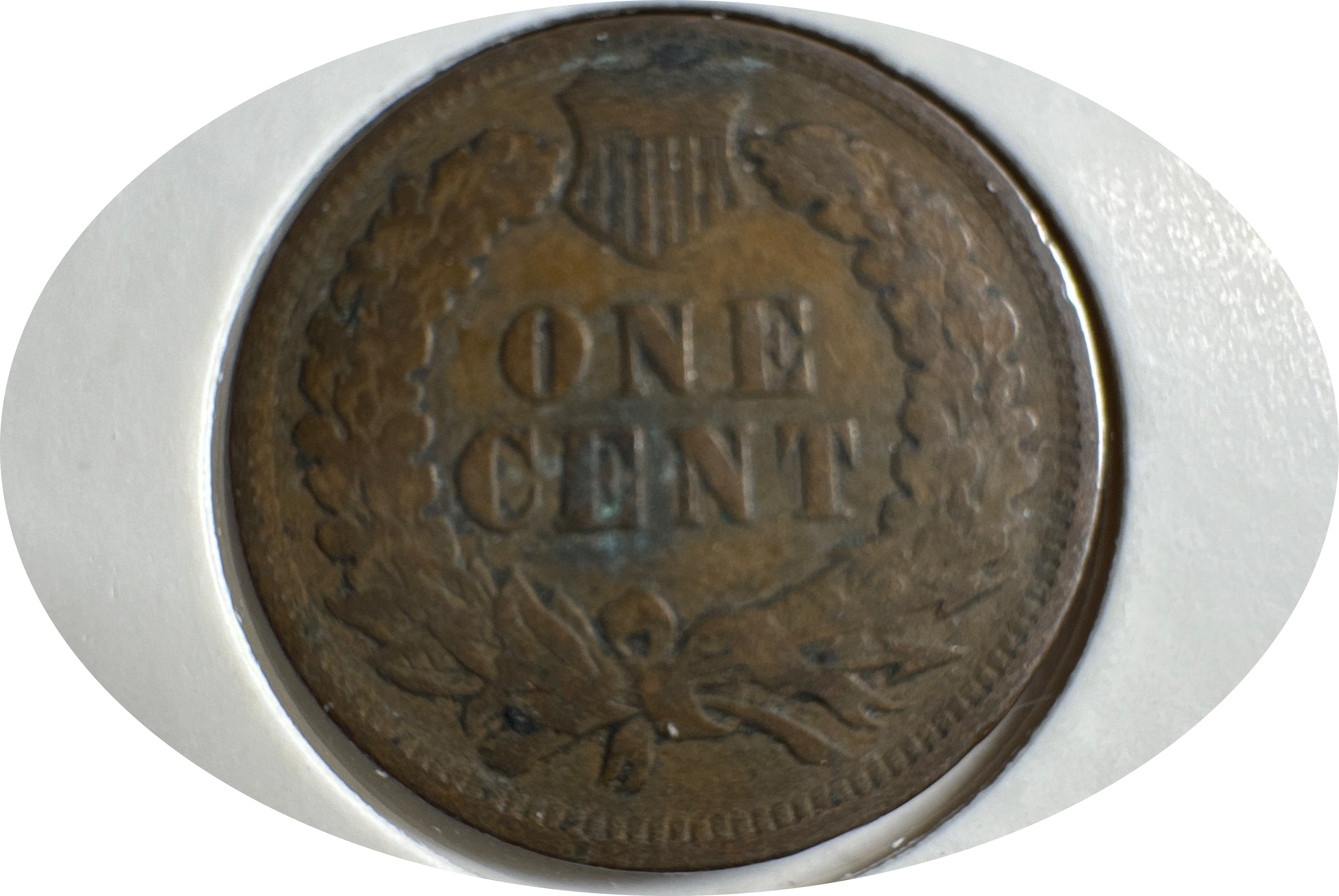 1908-P Indian Head Cent Ungraded — back