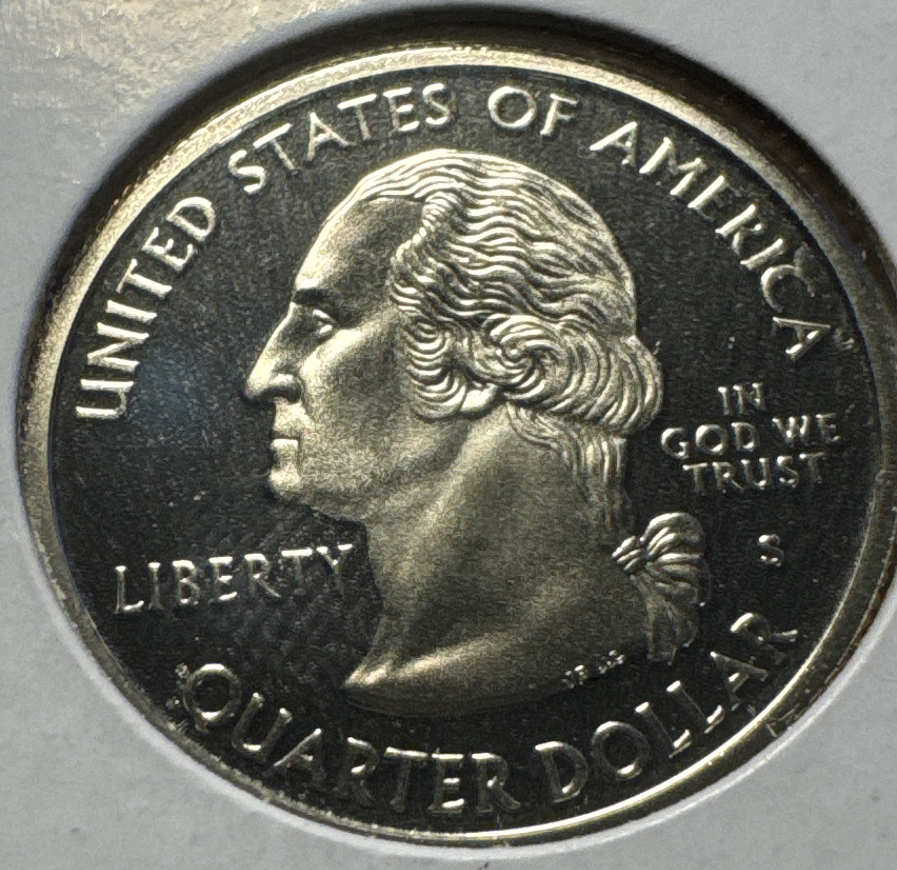 2002-S Washington Quarter Ungraded — back