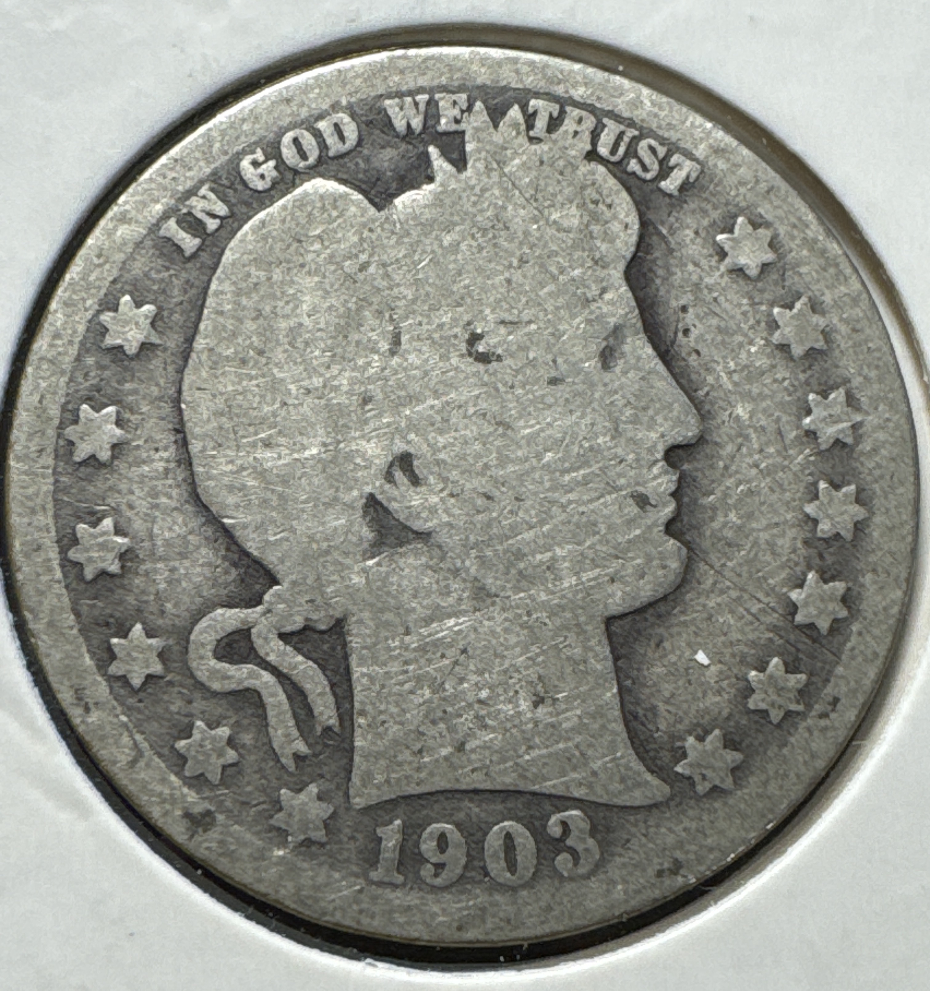 1903-O Barber Quarter Ungraded
