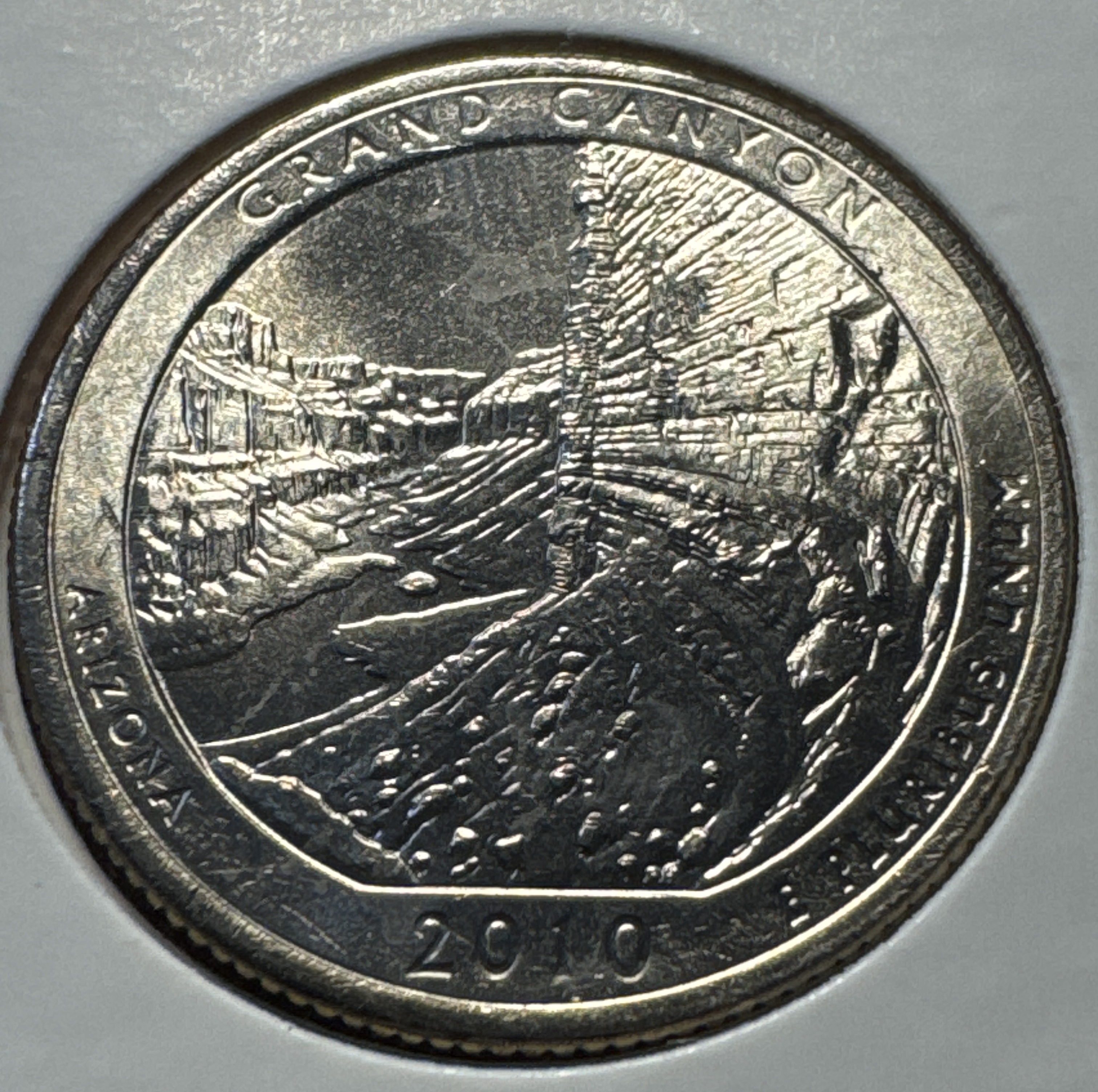 2010-P Washington Quarter Ungraded — back