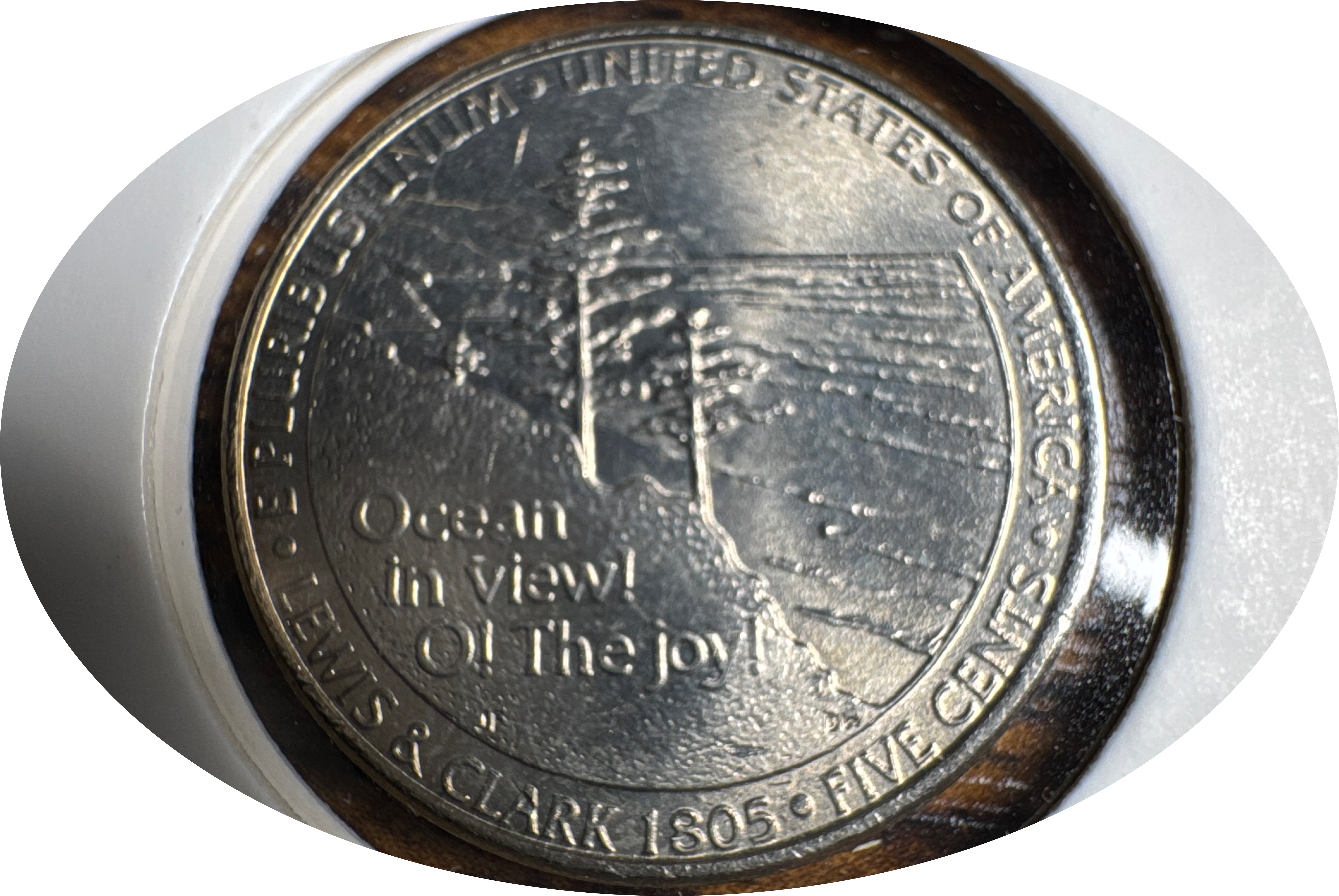 2005-P Jefferson Nickel Ungraded — back