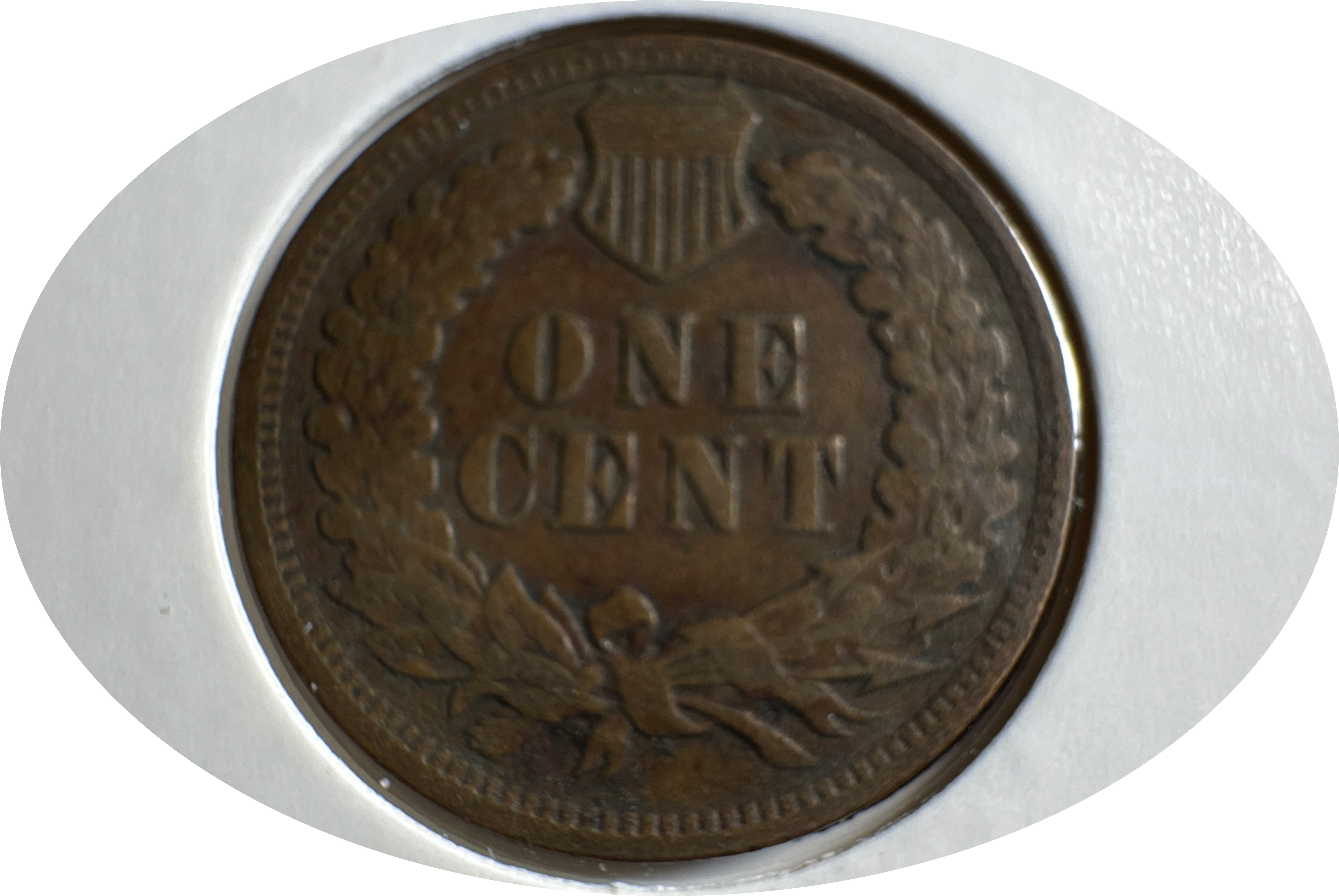 1907-P Indian Head Cent Ungraded — back