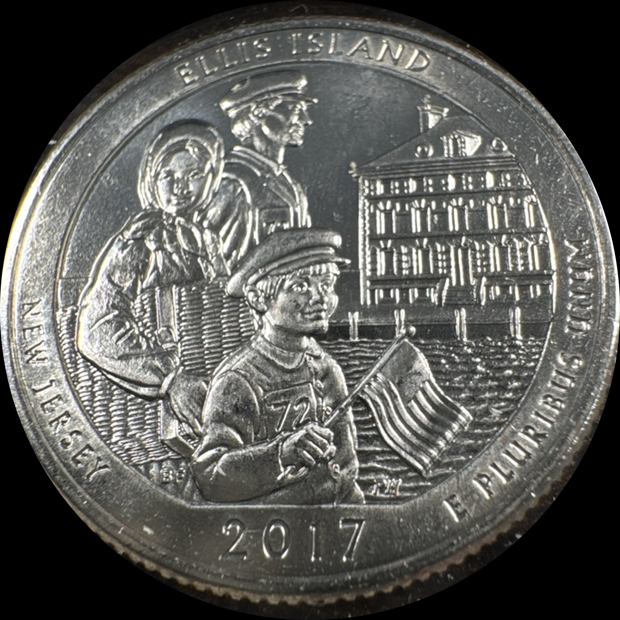 2017-P Washington Quarter Ungraded — back