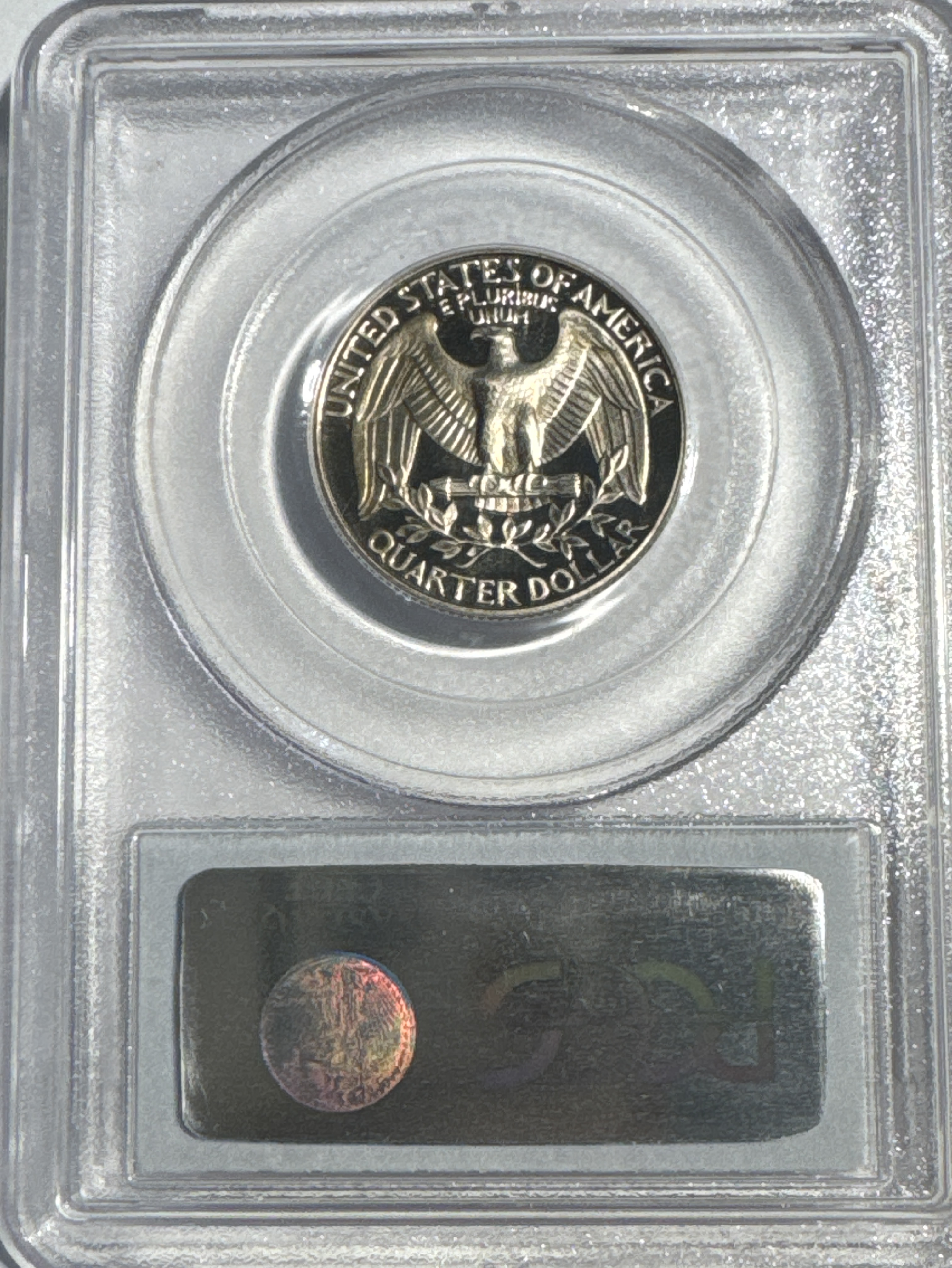 1980-S Washington Quarter PR69 — back