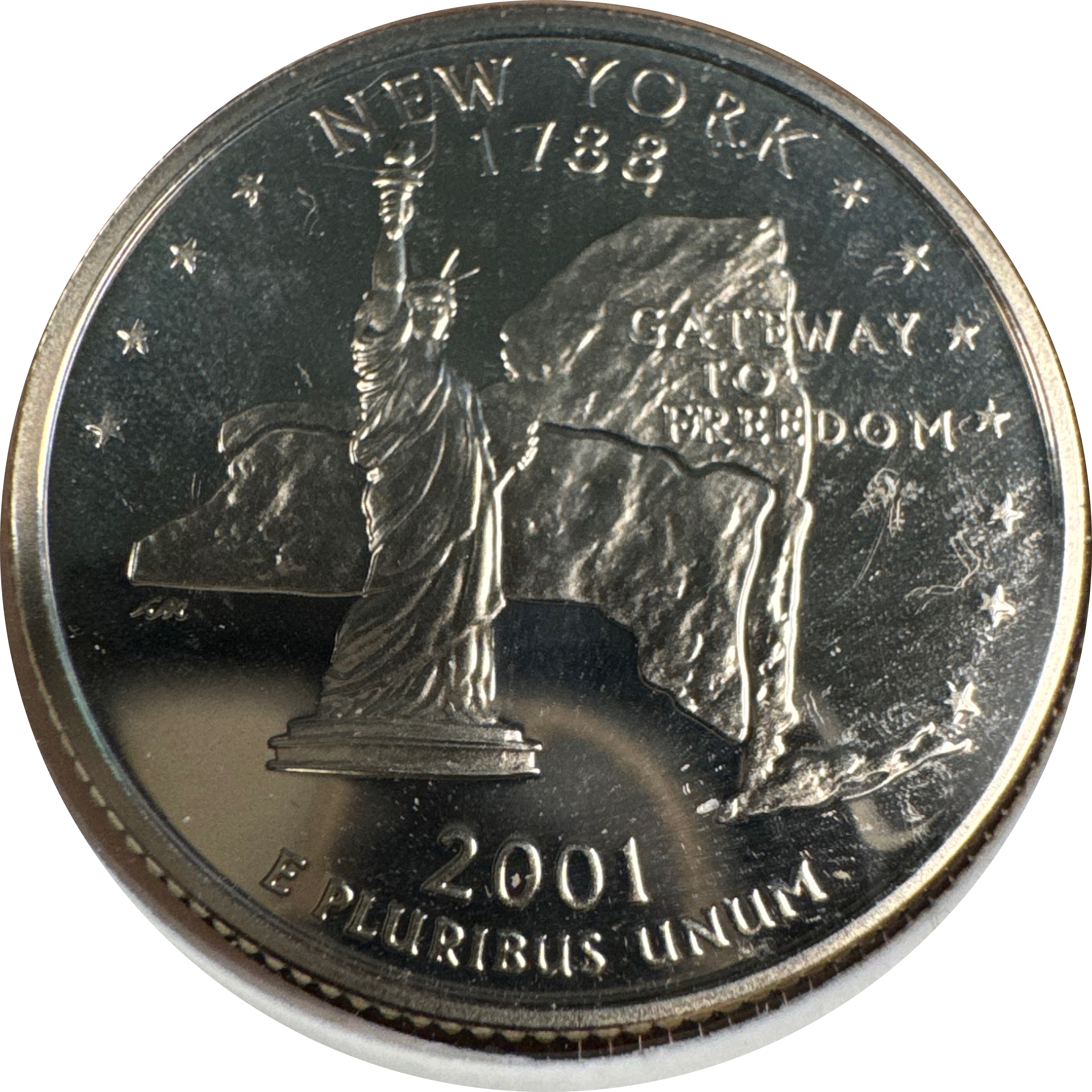 2001-S Washington Quarter Ungraded — back