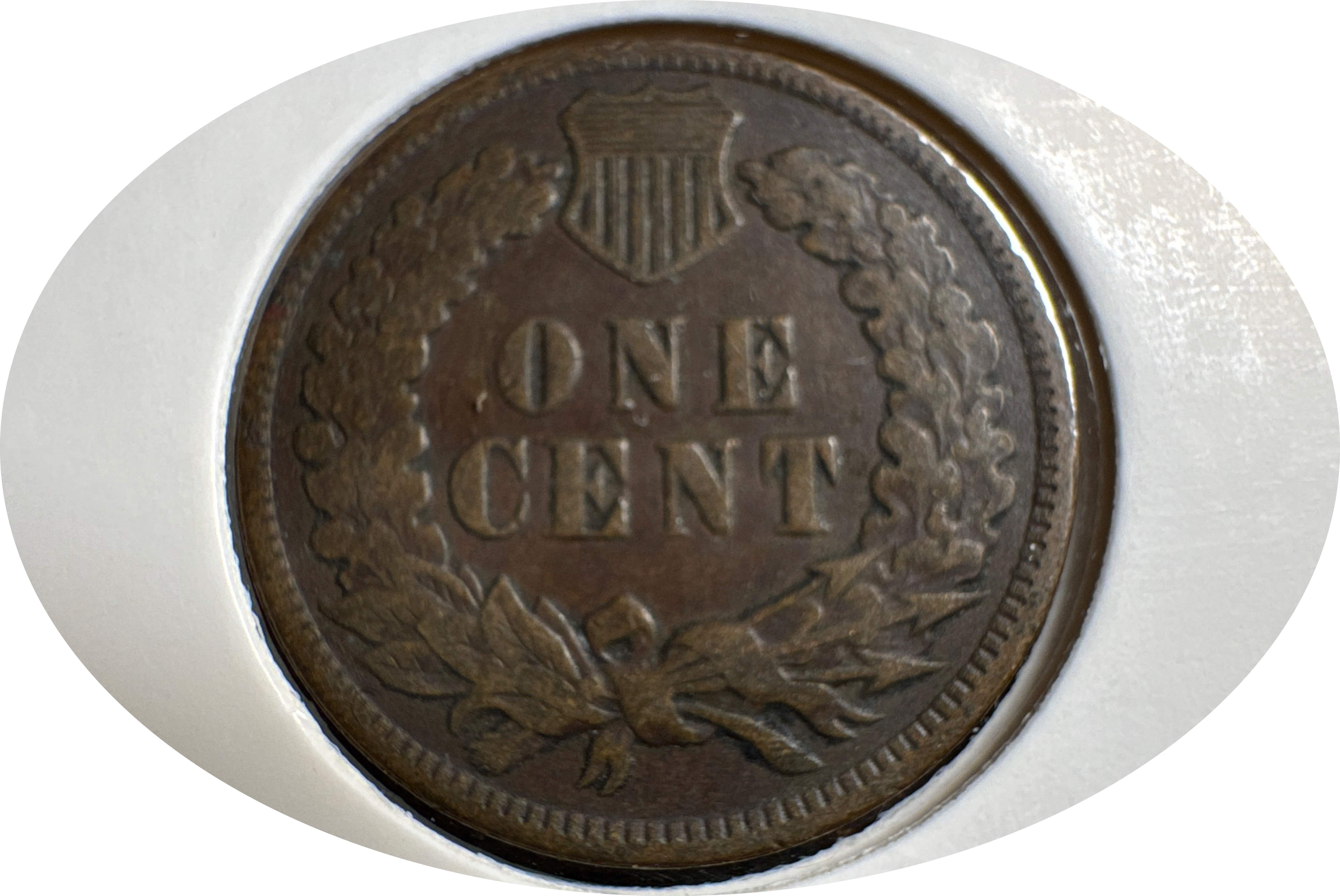 1907-P Indian Head Cent Ungraded — back