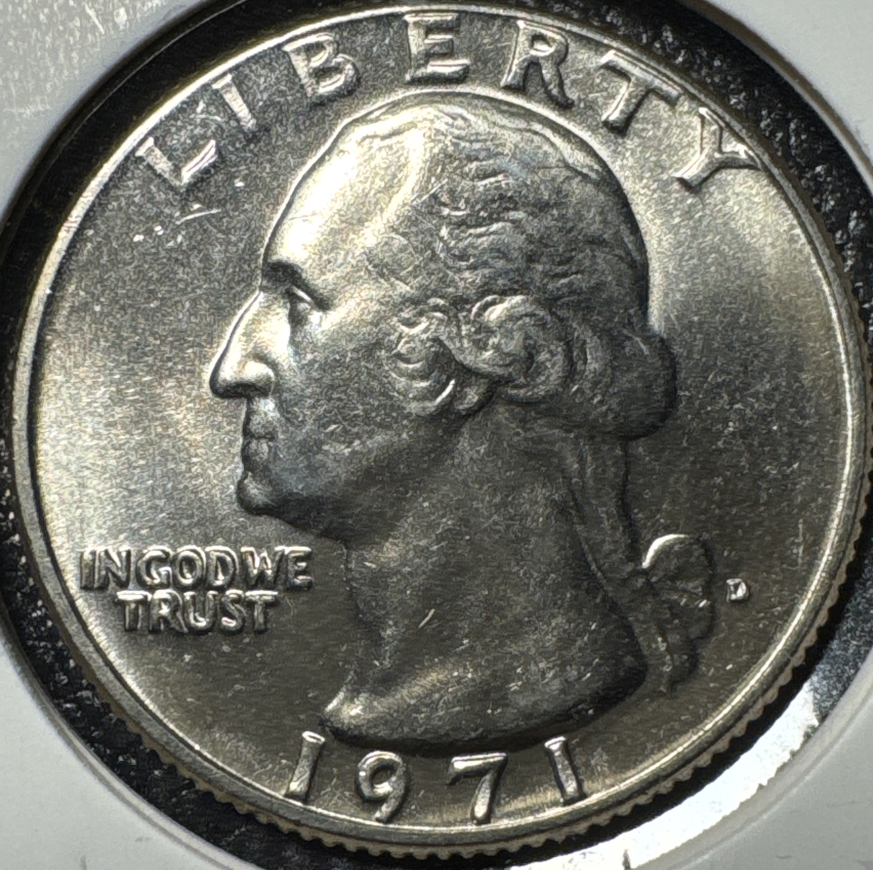 1971-D Washington Quarter Ungraded