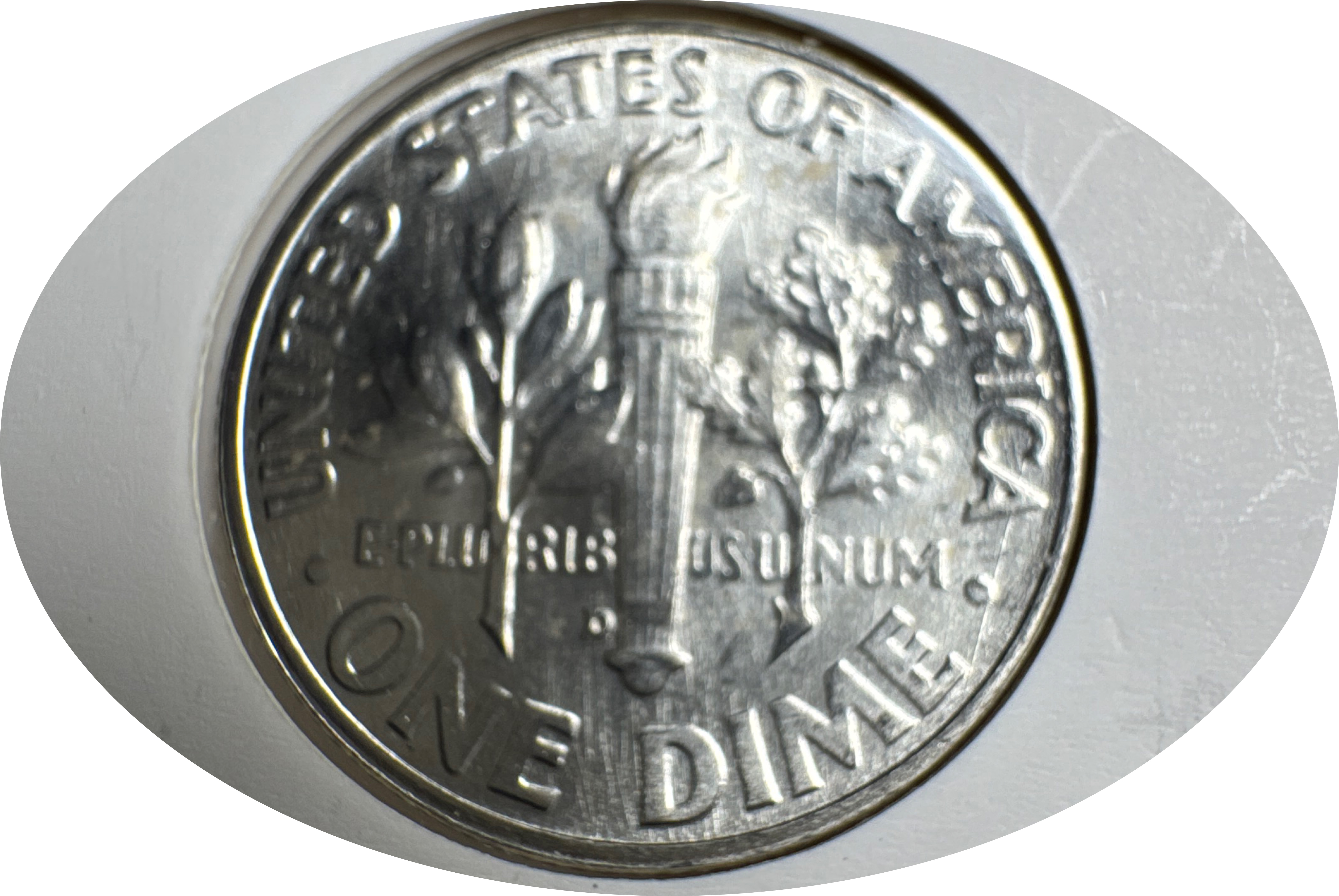 1959-D Roosevelt Dime Ungraded — back