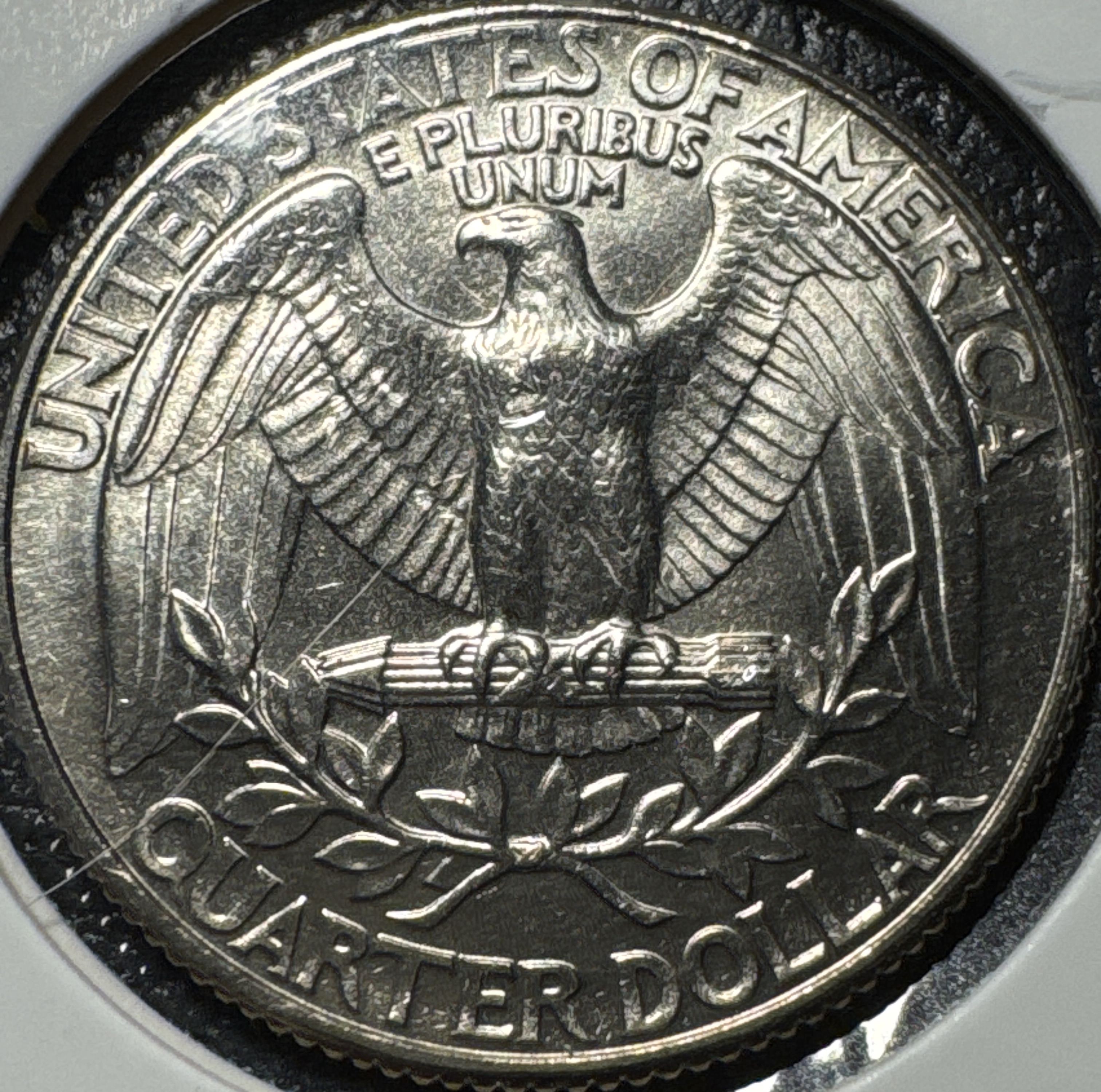 1987-P Washington Quarter Ungraded — back