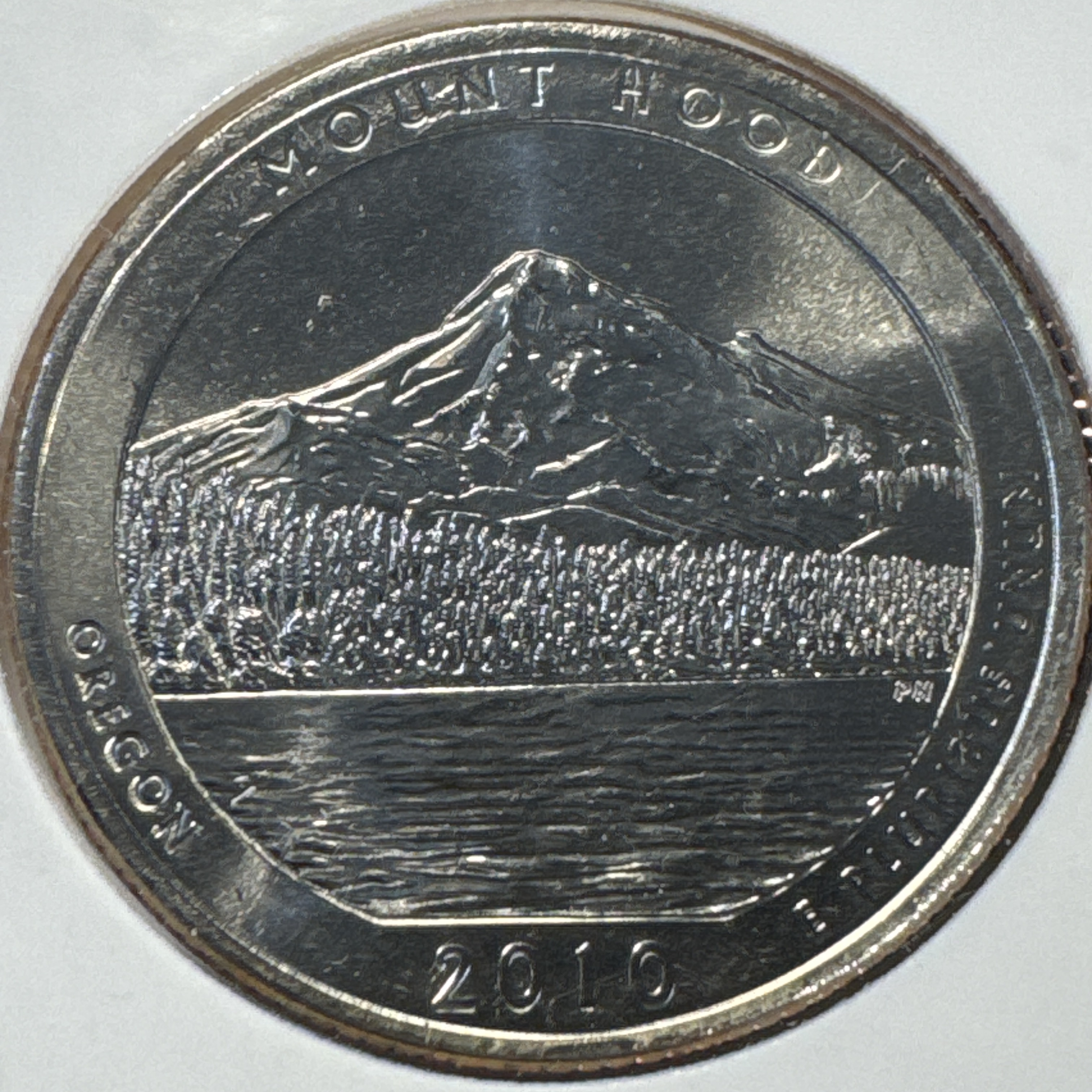 2010-P Washington Quarter Ungraded — back