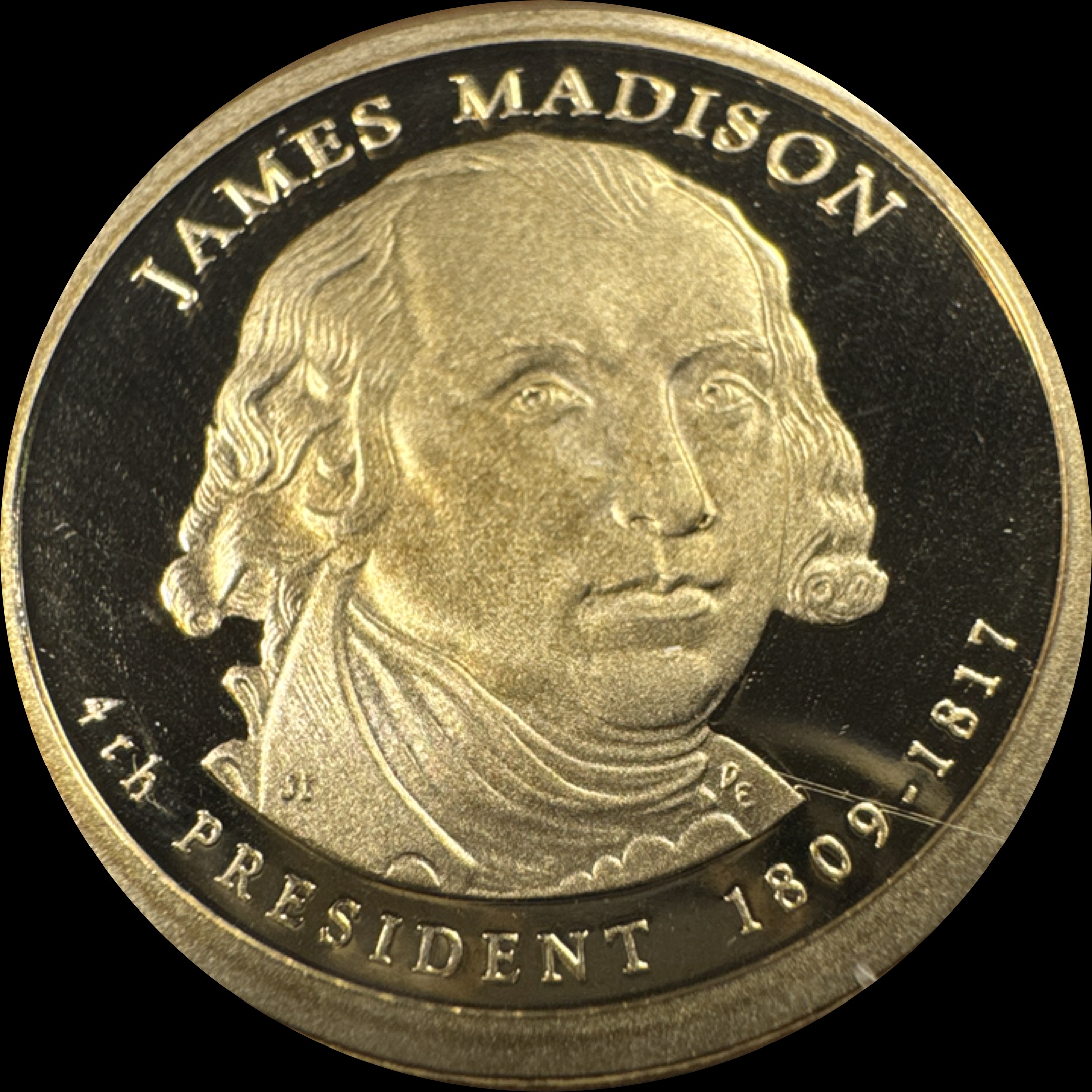2007-S Presidential Dollar Ungraded