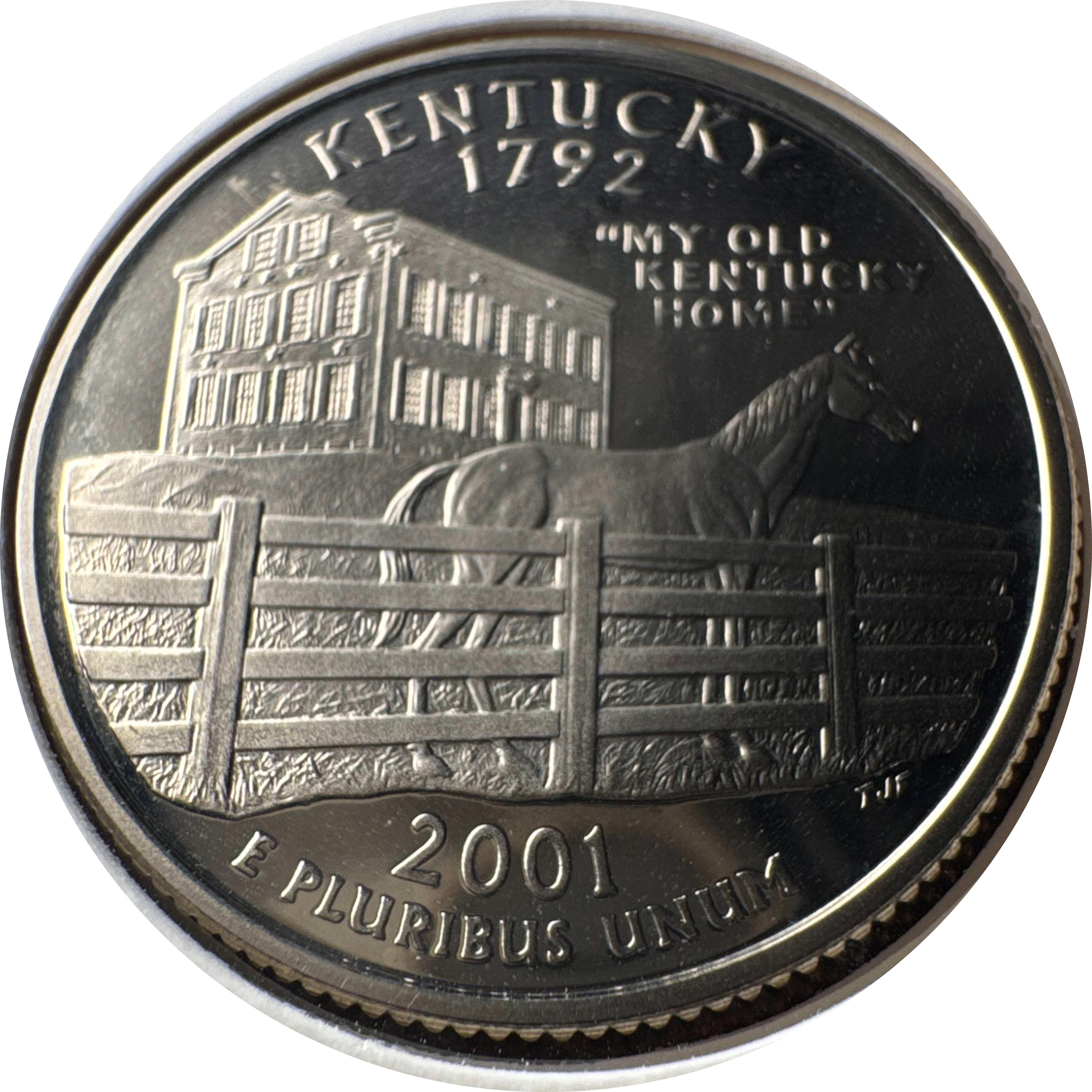 2001-S Washington Quarter Ungraded — back