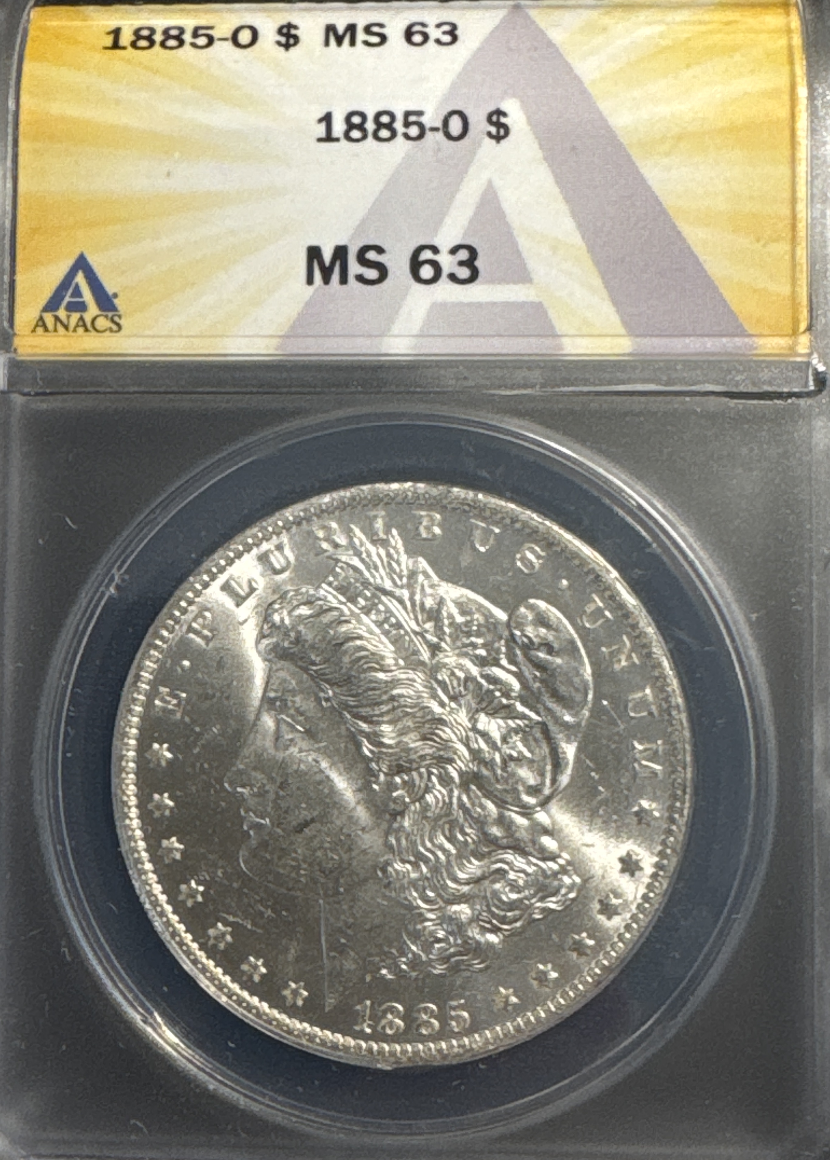 1885-O Morgan Dollar MS63